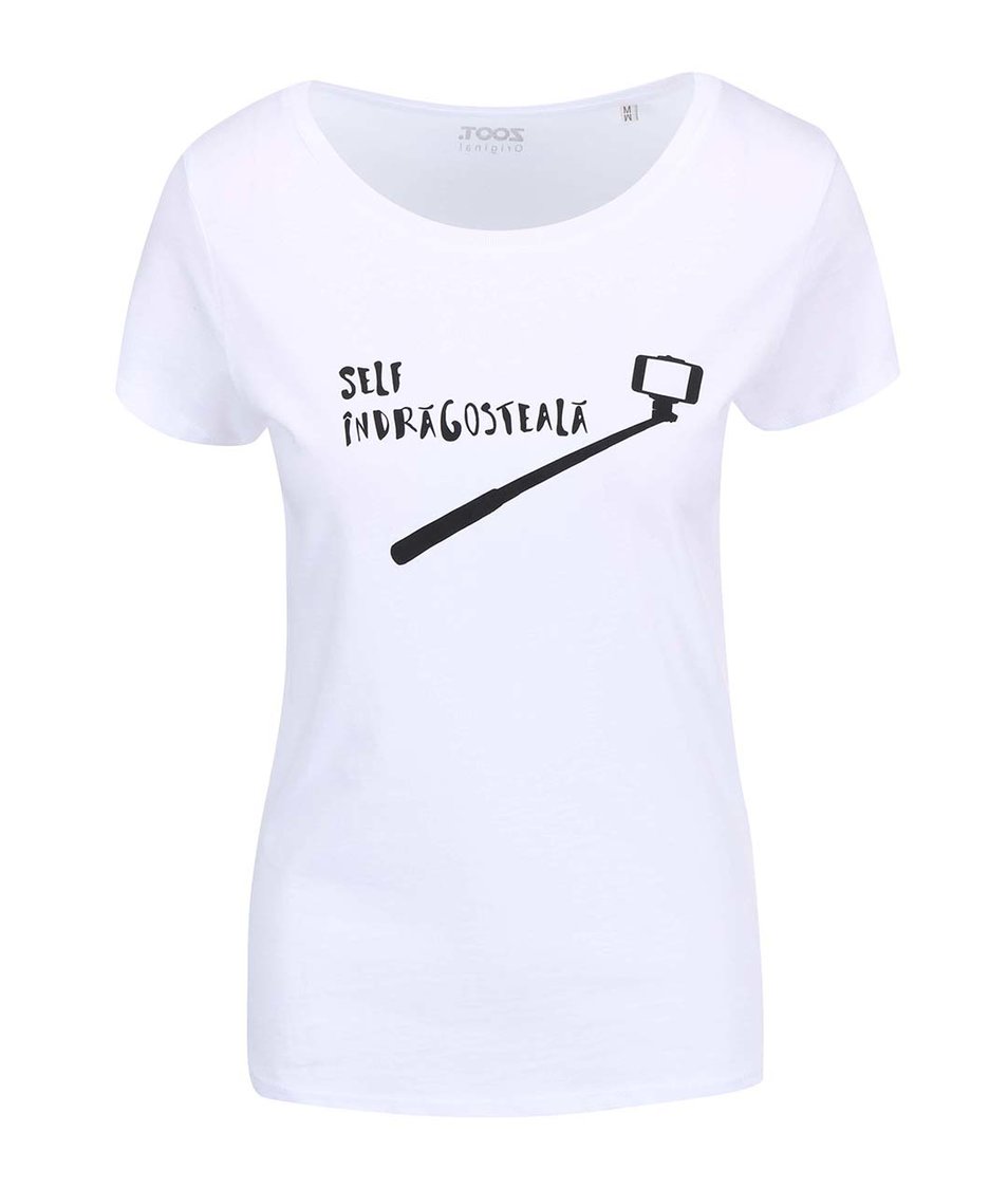 Bílé dámské tričko ZOOT Originál Self Indragosteala