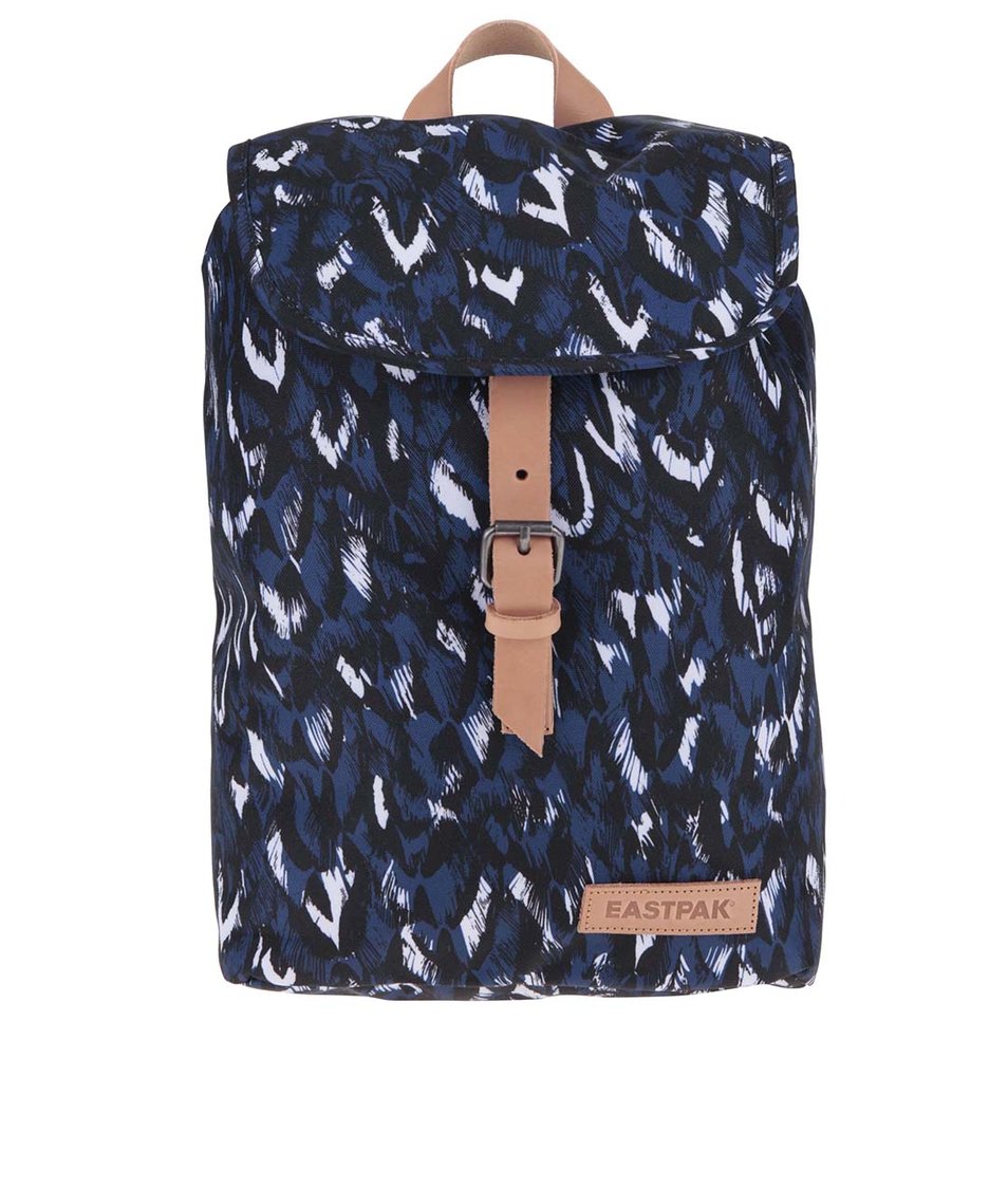 Modro-černý vzorovaný dámský batoh Eastpak Krystal