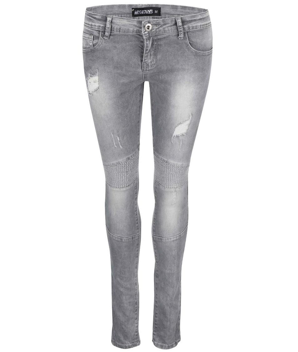 Světle šedé džíny Haily´s Tamara