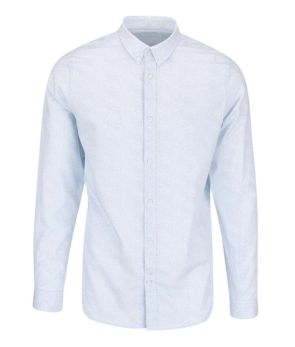 Bílo-modrá košile se vzorem Selected Homme Roy