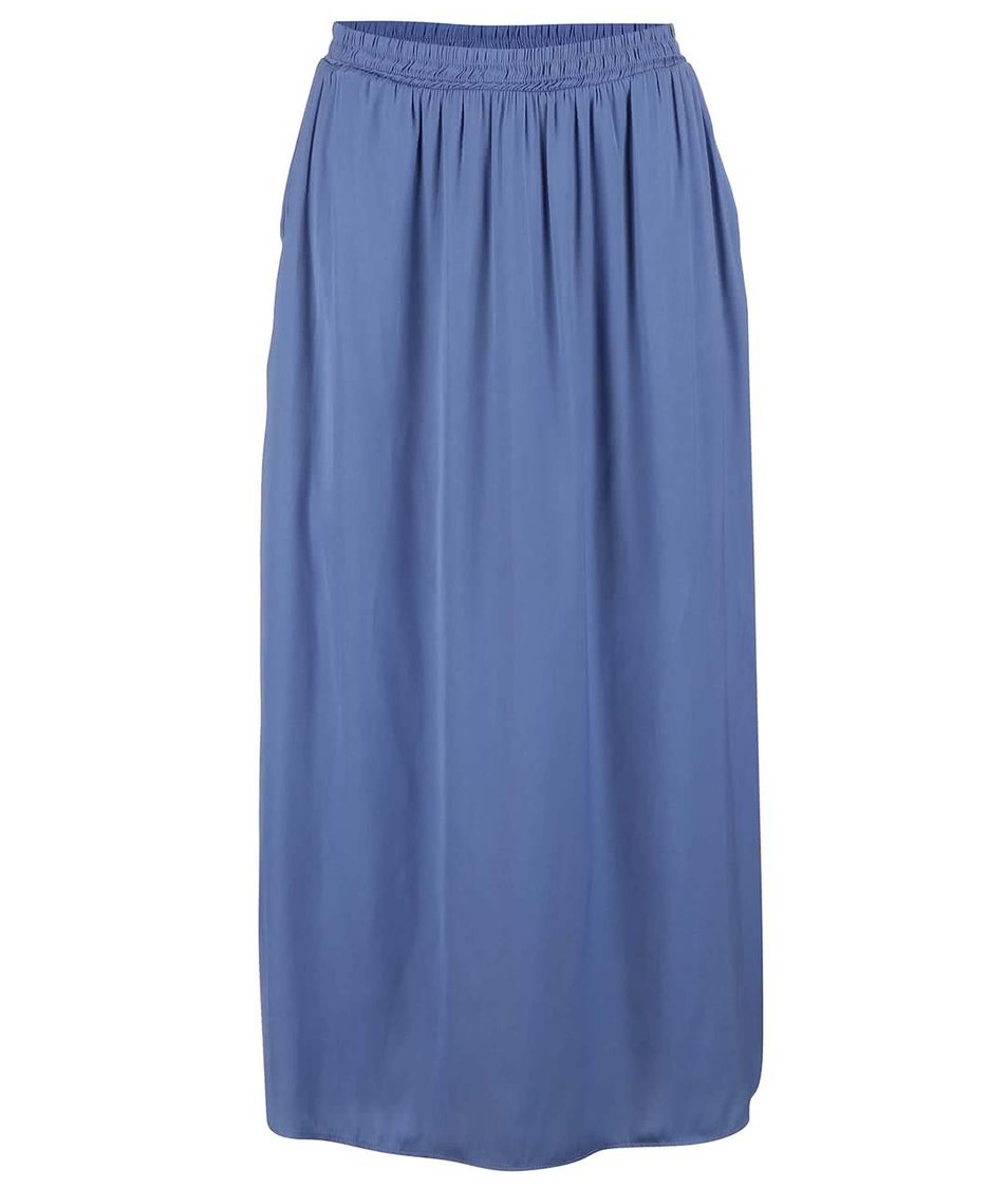 Modrá dlouhá sukně Vero Moda Nellie
