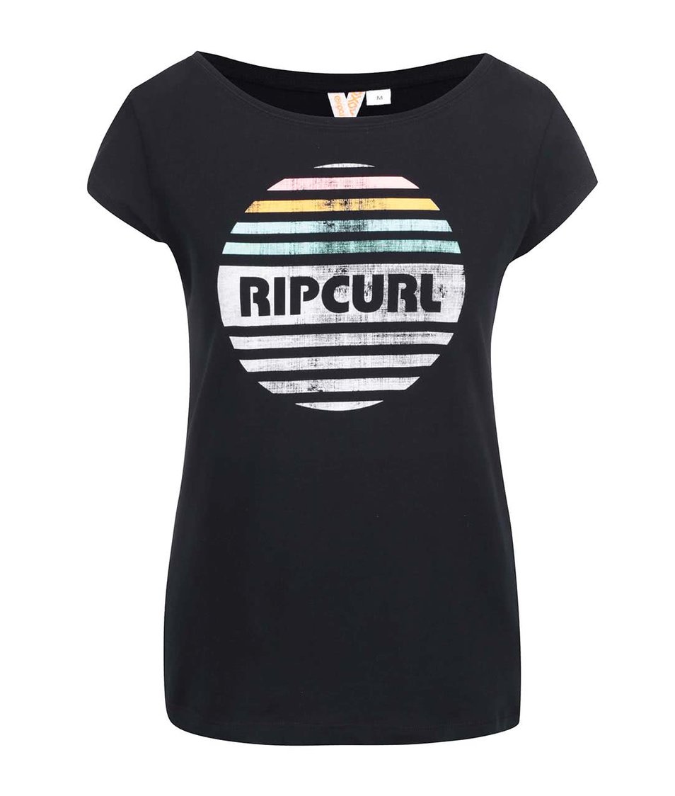 Černé dámské tričko s logem Rip Curl Big Mama