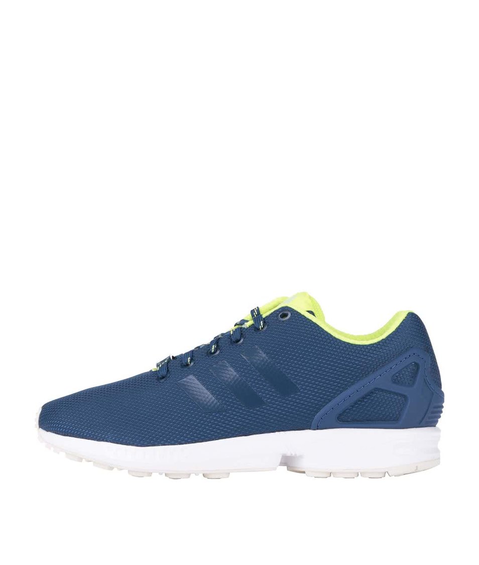 Tmavě modré unisex tenisky adidas Originals ZX Flux