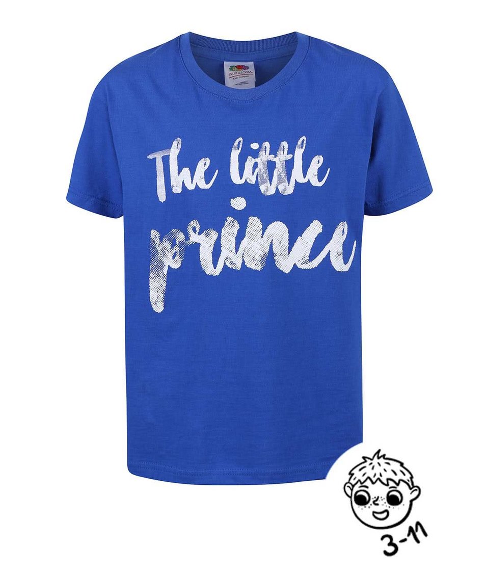 Modré klučičí triko ZOOT Kids The little prince