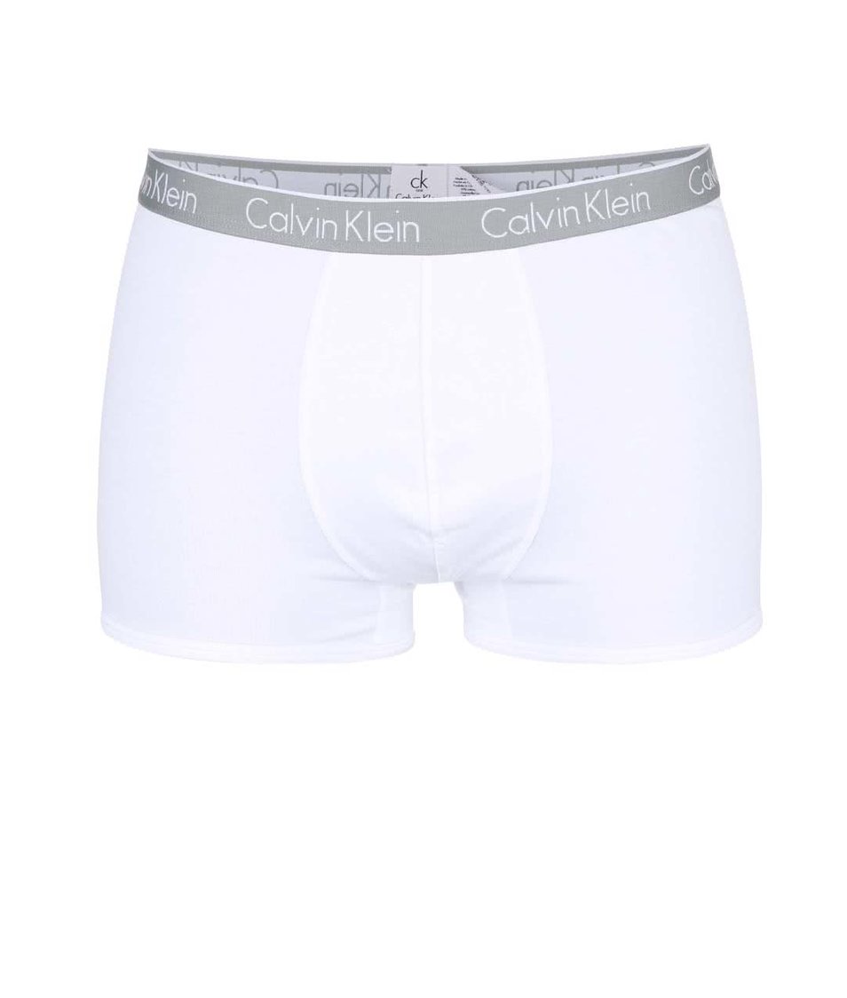 Bílé boxerky Calvin Klein