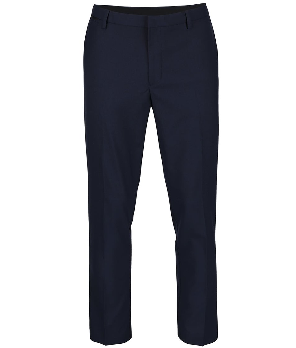 Tmavě modré skinny fit kalhoty Burton Menswear London