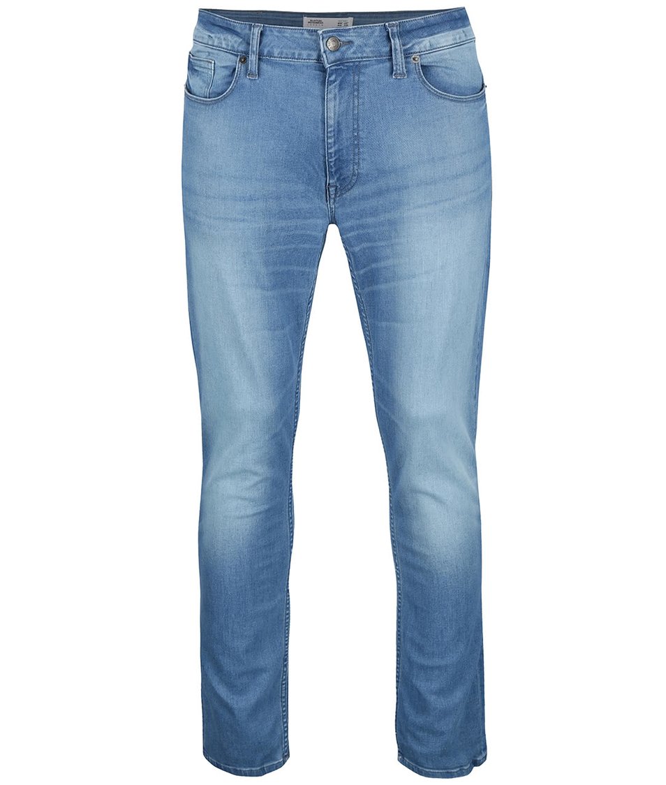 Světle modré super skinny džíny Burton Menswear London