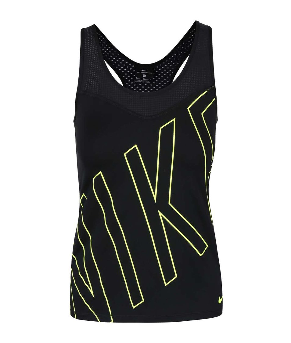 Černé dámské tílko s logem Nike