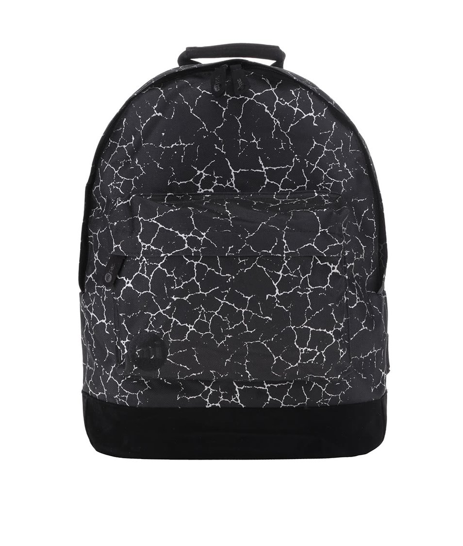 Černý unisex batoh s šedý vzorem Mi-Pac Nordic