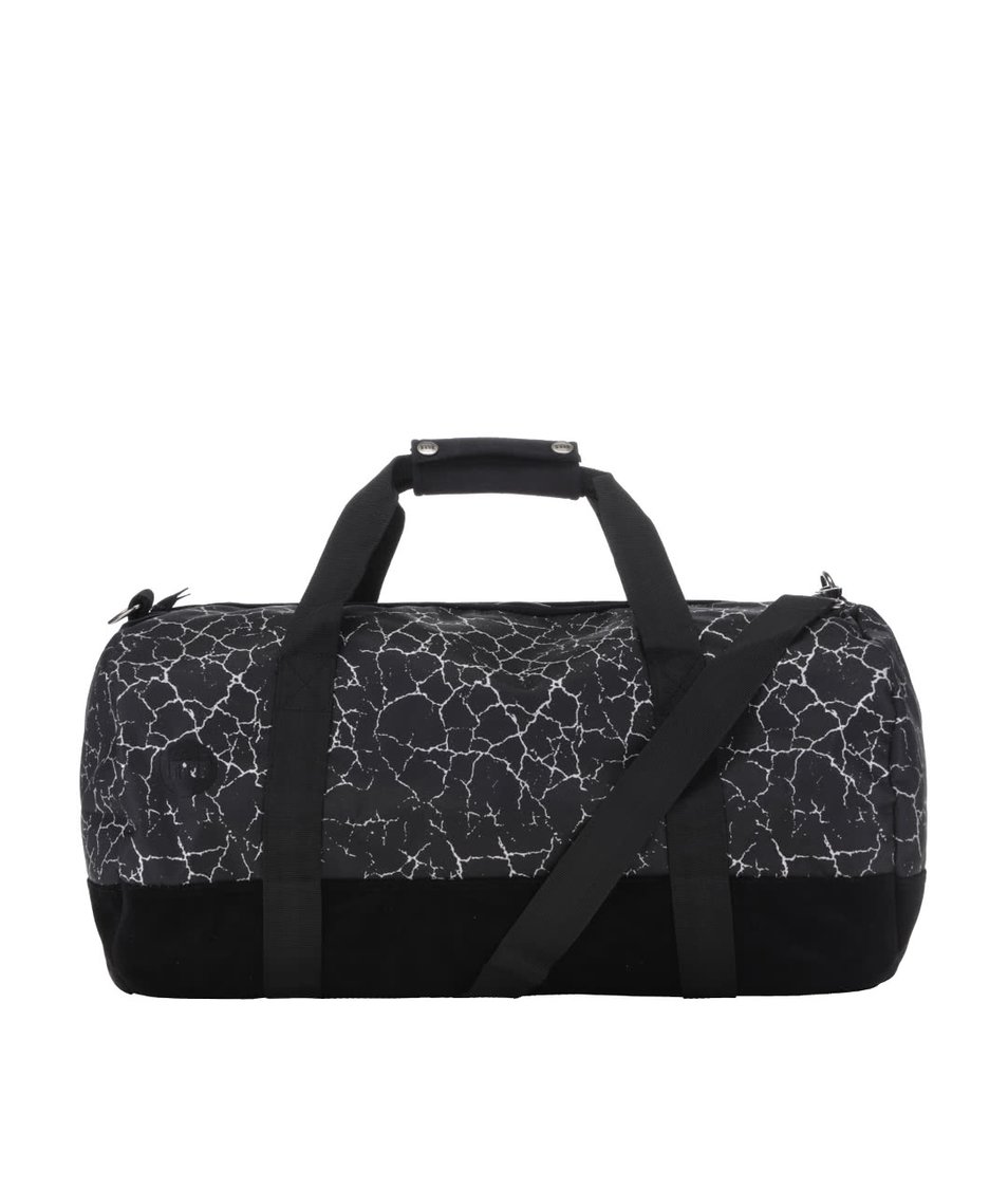 Černá unisex sportovní taška s šedým vzorem Mi-Pac Classic