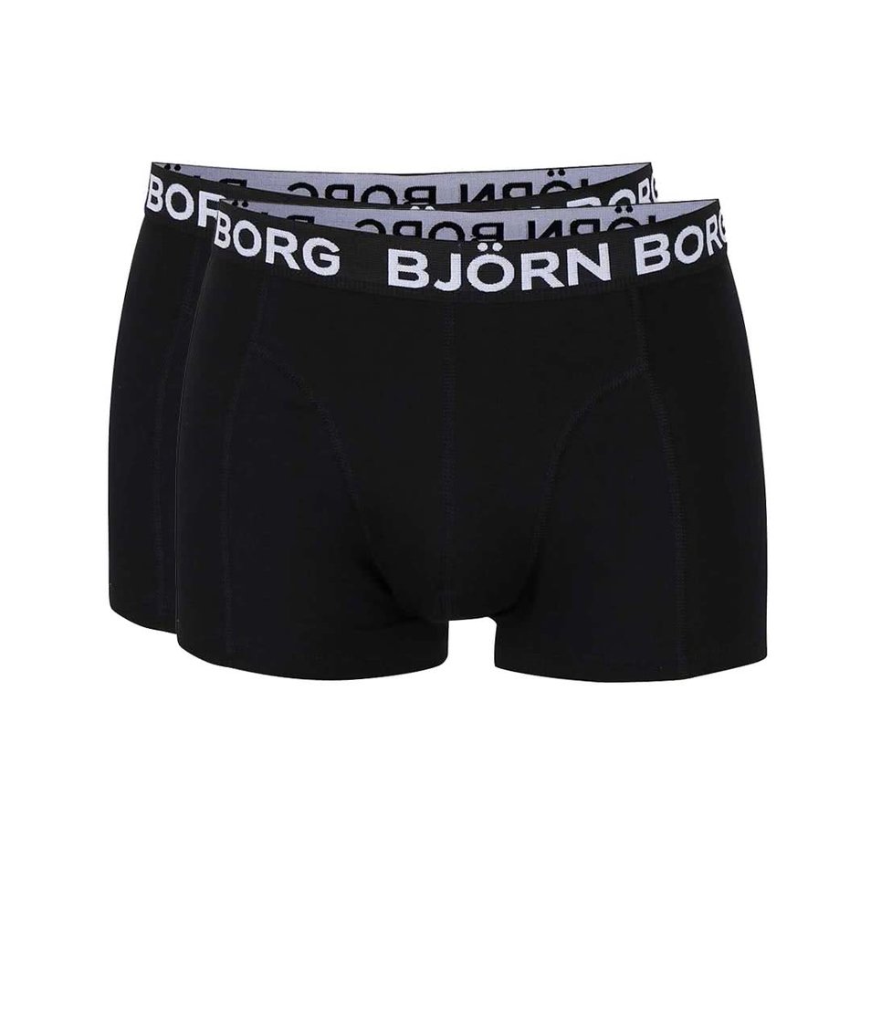 Sada dvou černých boxerek Björn Borg