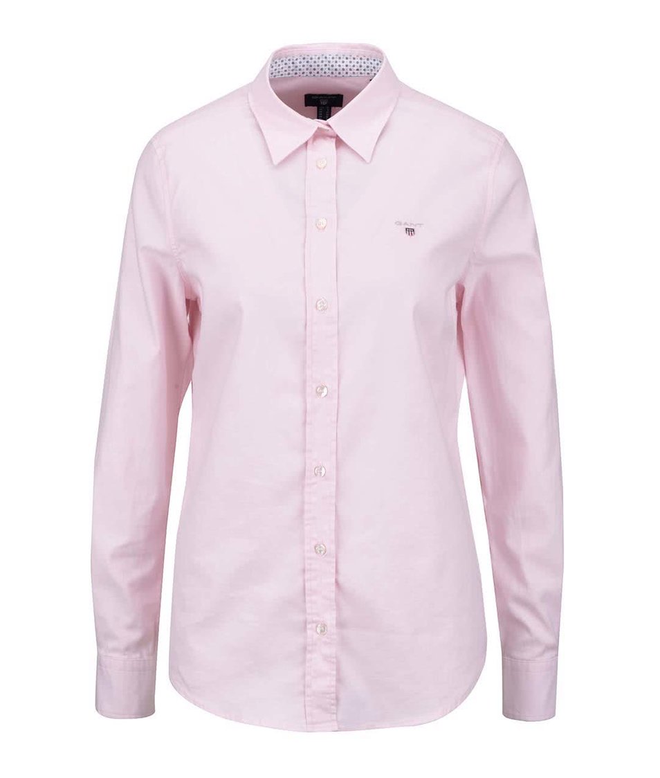 Růžová dámská košile GANT