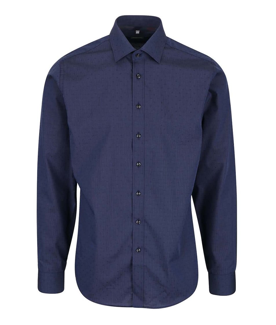 Tmavě modrá formální slim-fit košile Seven Seas
