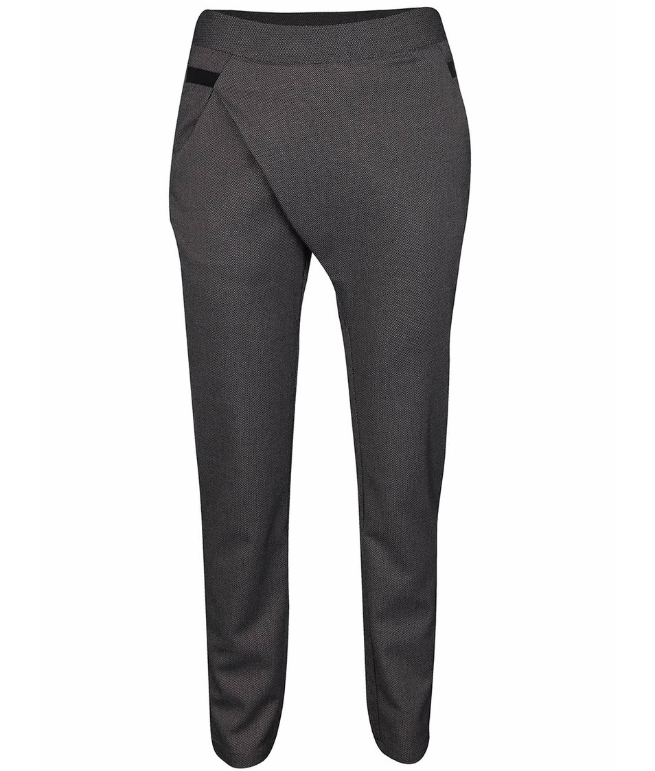 Fialovo-černé vzorované kalhoty Skunkfunk Deba