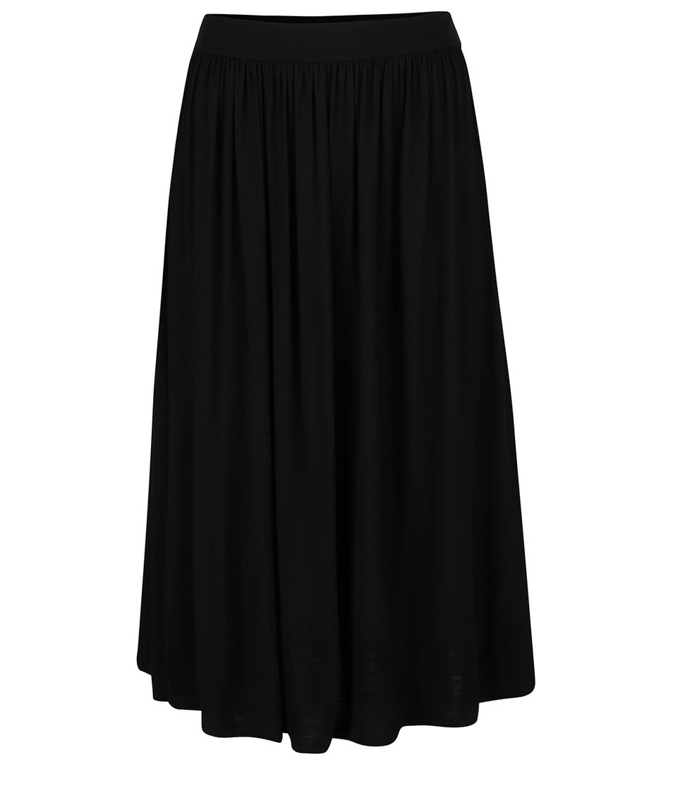 Černá sukně s gumou v pase Dorothy Perkins