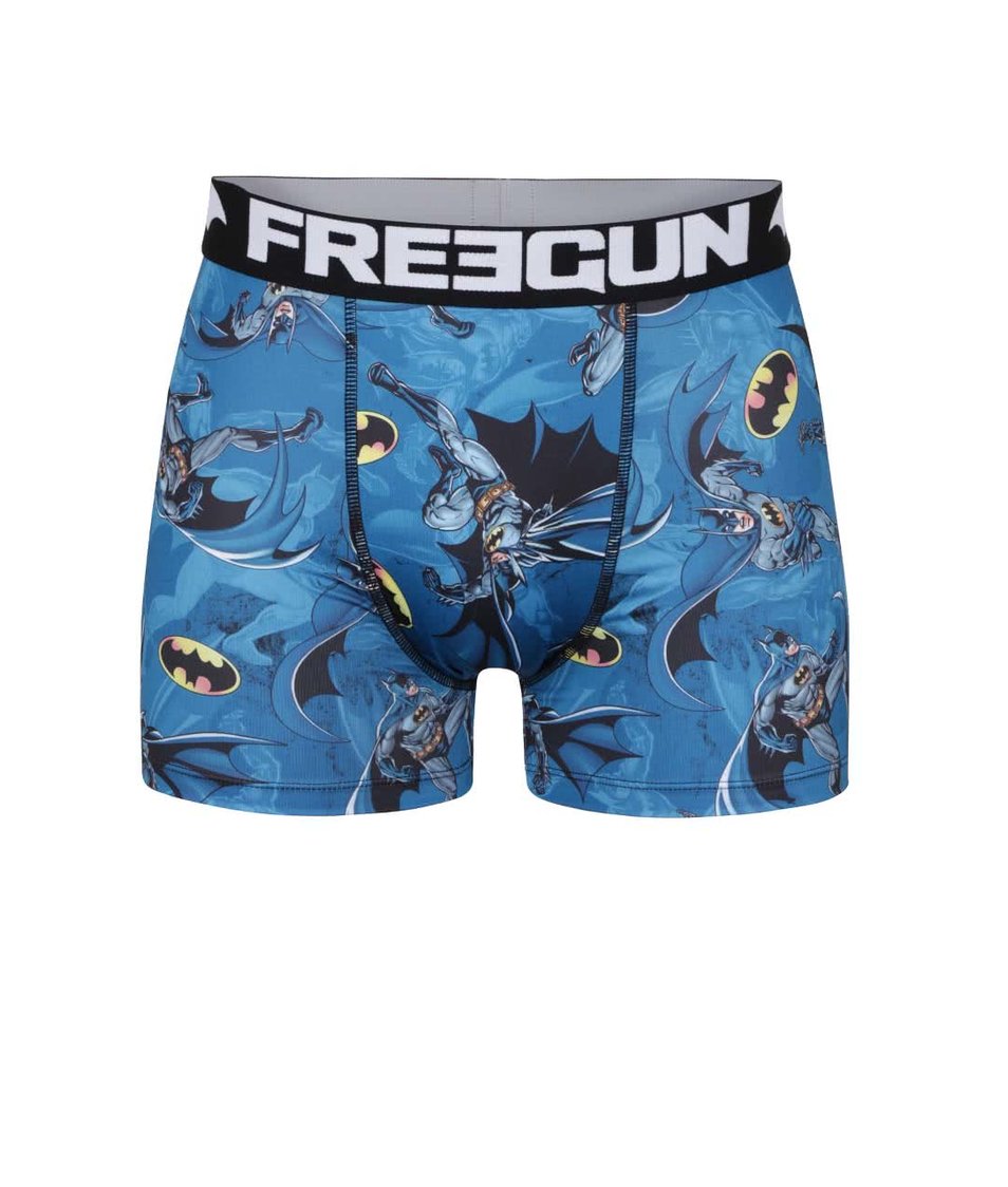 Modré boxerky s motivy Batman Freegun