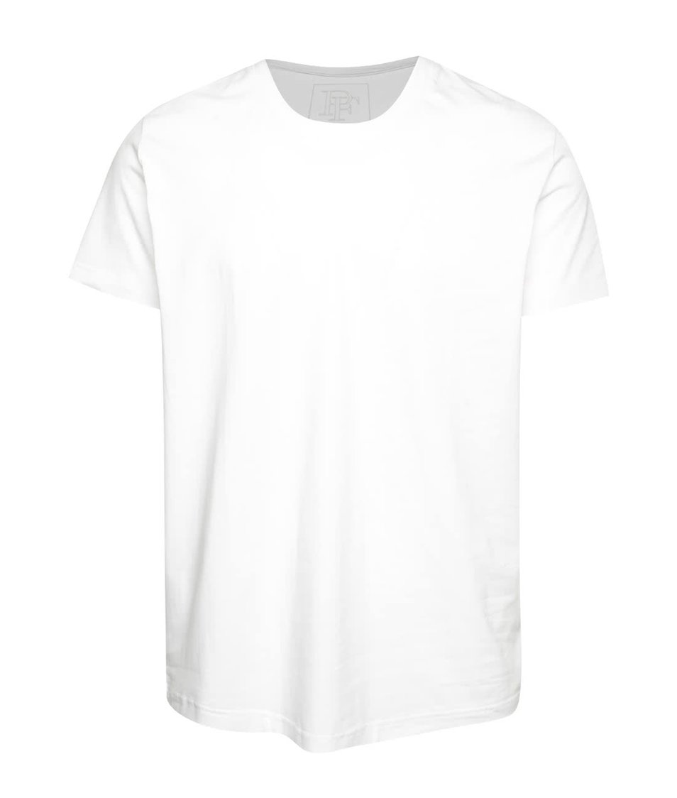 Bílé pánské triko s véčkovým výstřihem Pietro Filipi