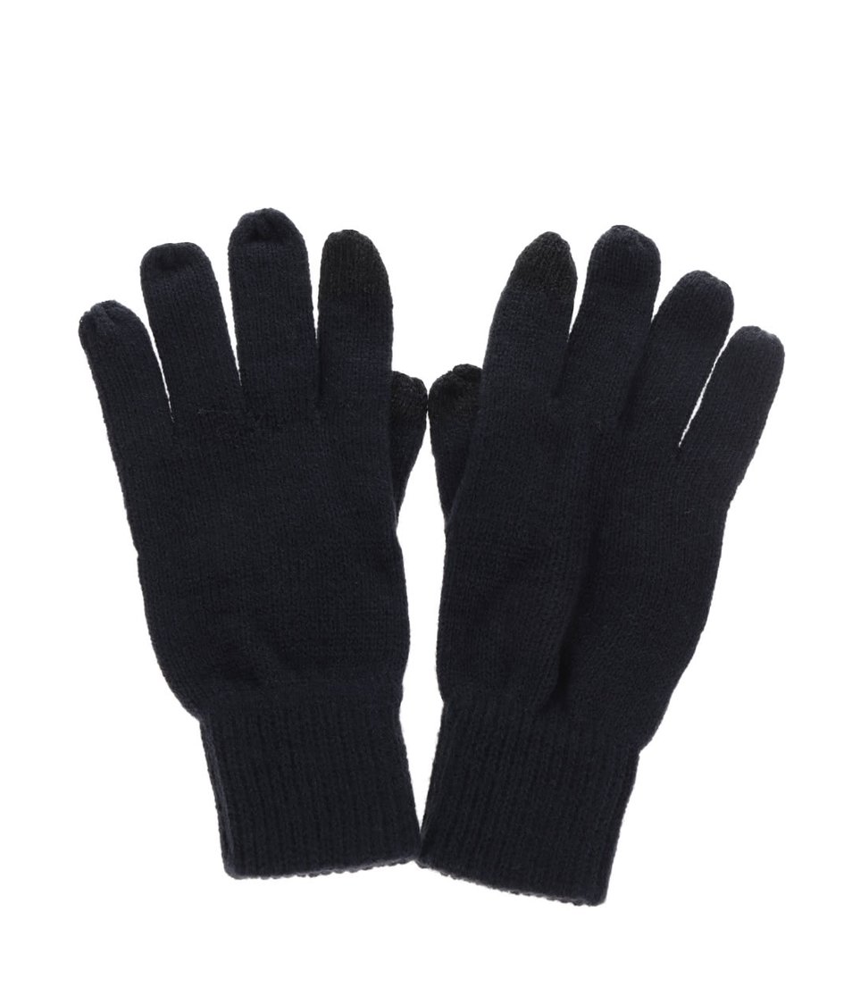 Tmavě modré rukavice Burton Menswear London