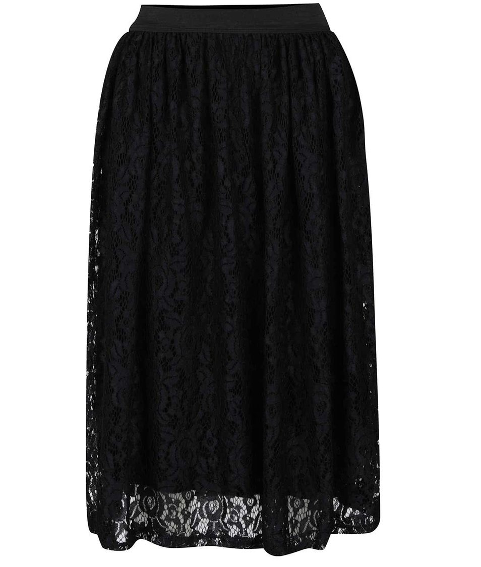 Černá krajková sukně Alchymi