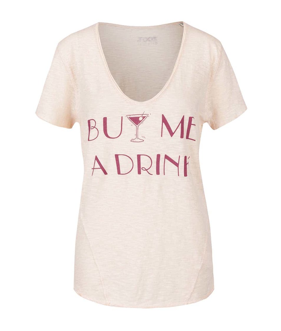 Meruňkové dámské tričko ZOOT Originál Buy me a drink