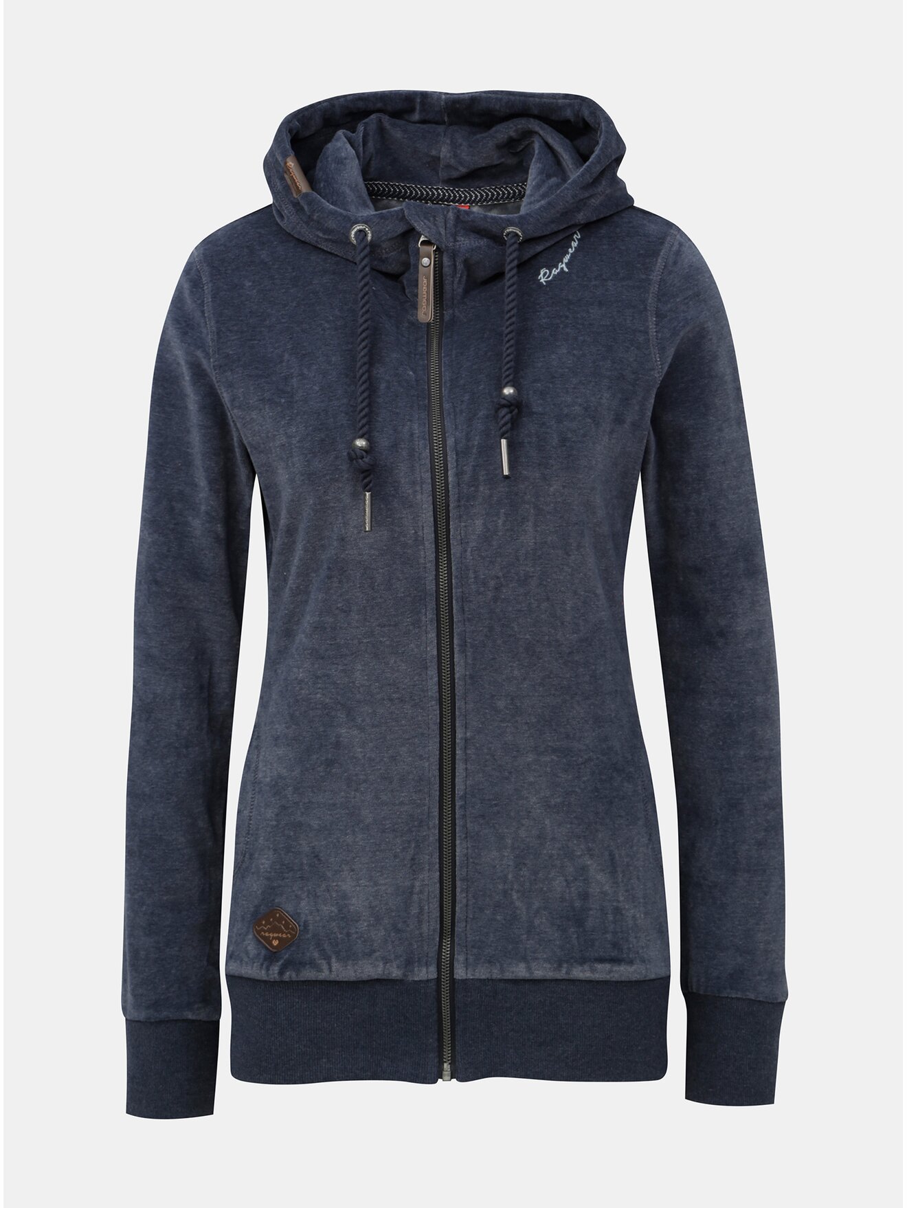 Tmavě modrá dámská mikina s kapucí Ragwear