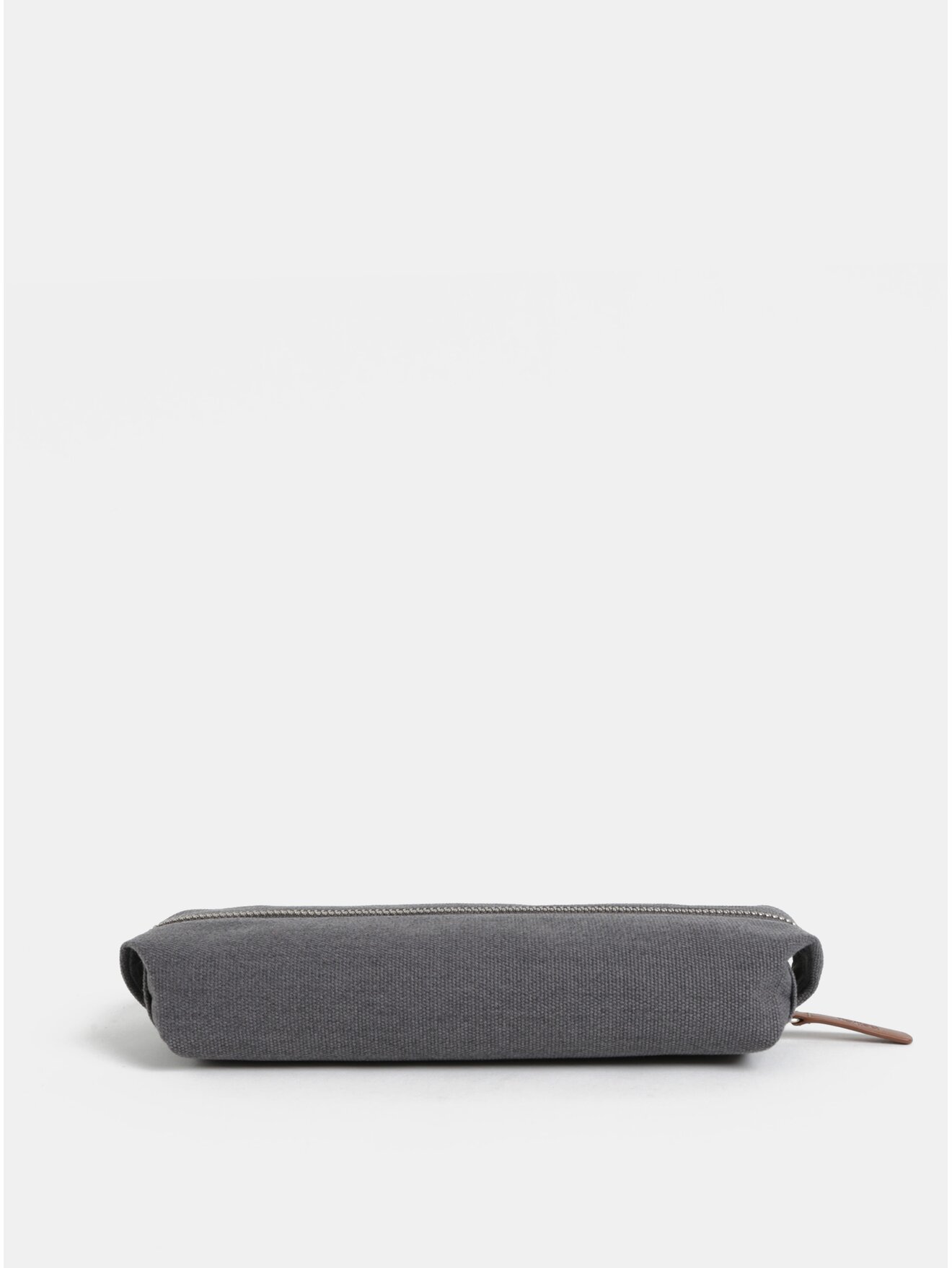 Šedý penál s koženými detaily Bellroy