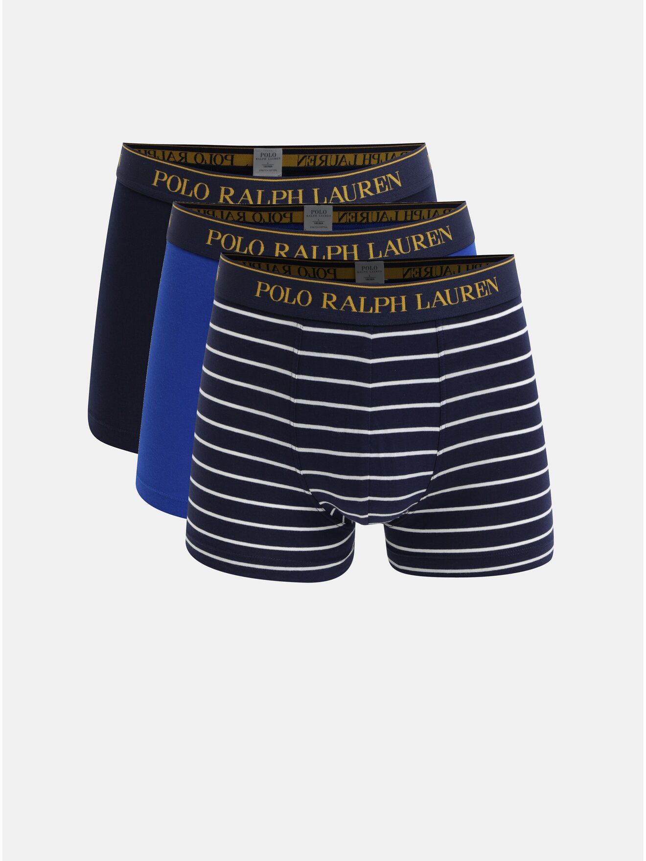 Sada tří boxerek v tmavě modré barvě POLO Ralph Lauren