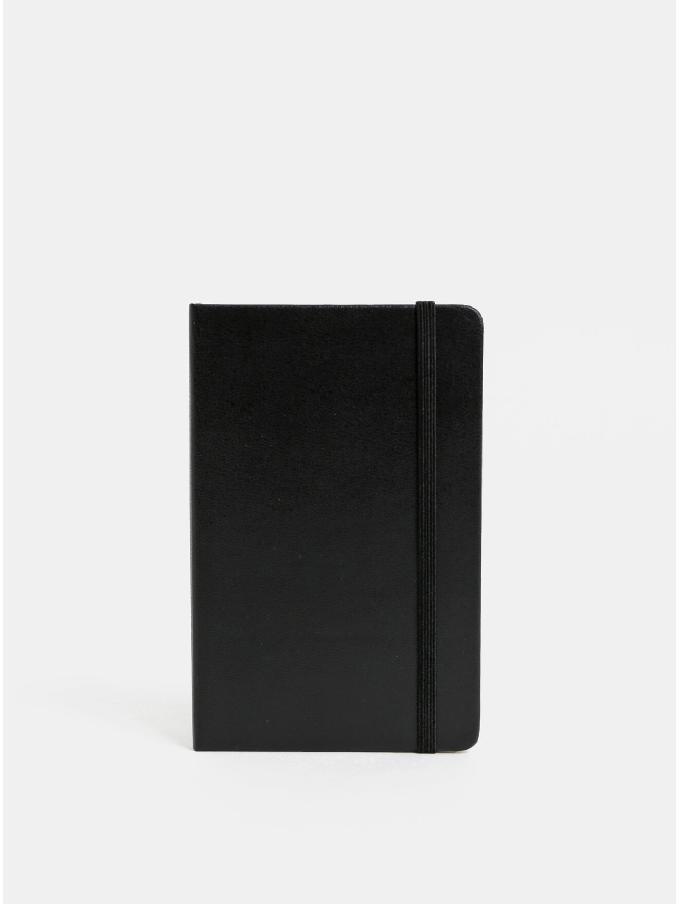 Černý linkovaný mini zápisník s pevnou vazbou Moleskine A6