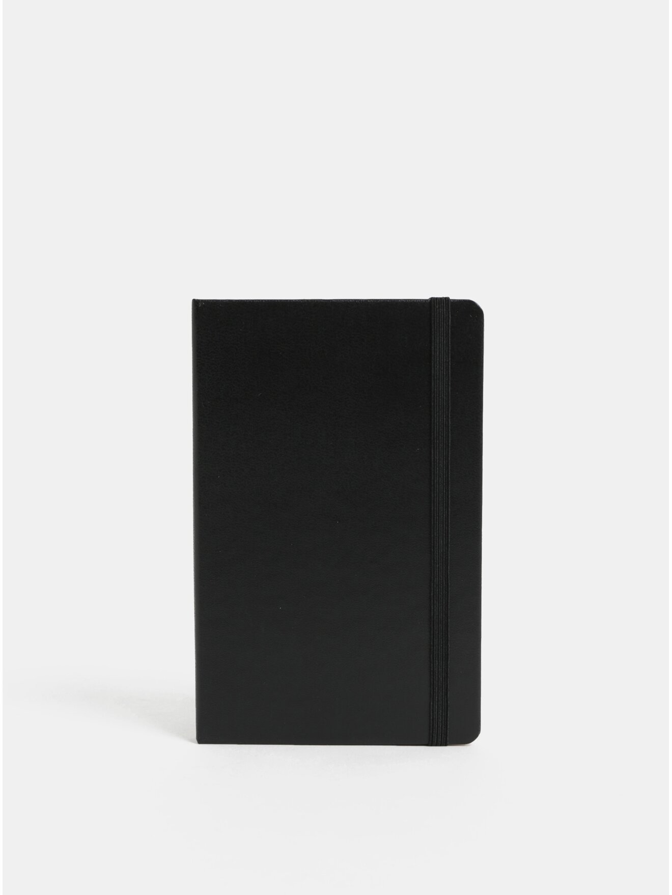 Černý mini zápisník s pevnou vazbou Moleskine A6