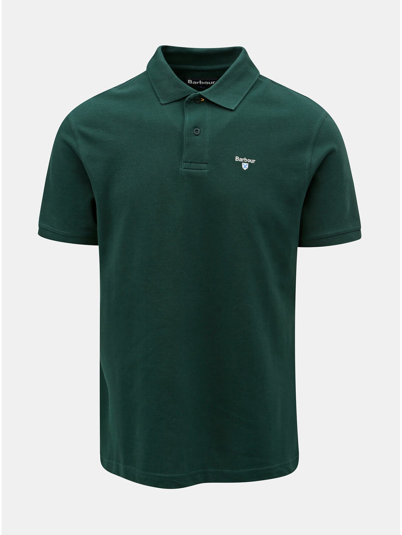 Tmavě zelené polo tričko s drobnou výšivkou Barbour Sports Polo