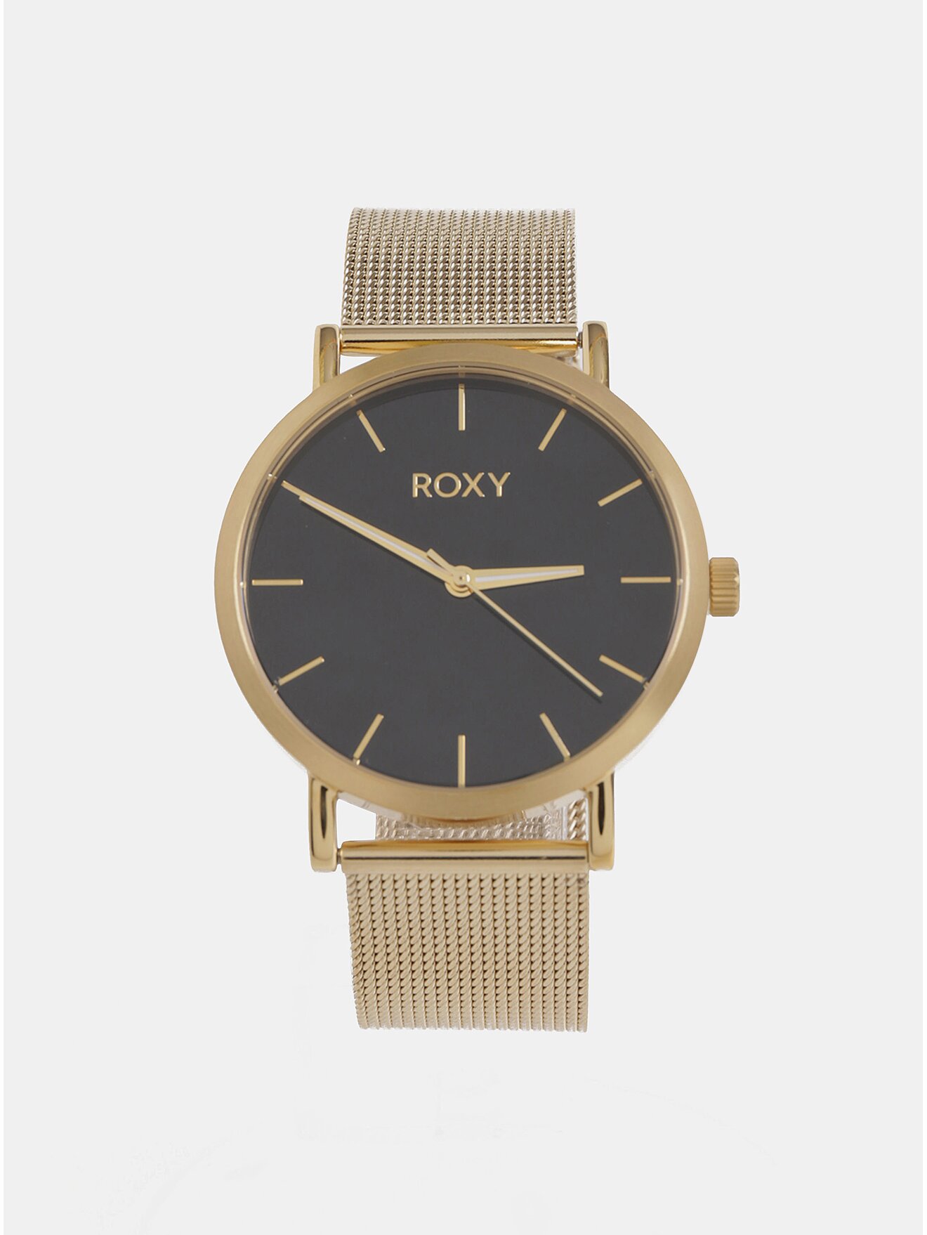 Dámské hodinky s nerezovým páskem ve zlaté barvě Roxy Maya