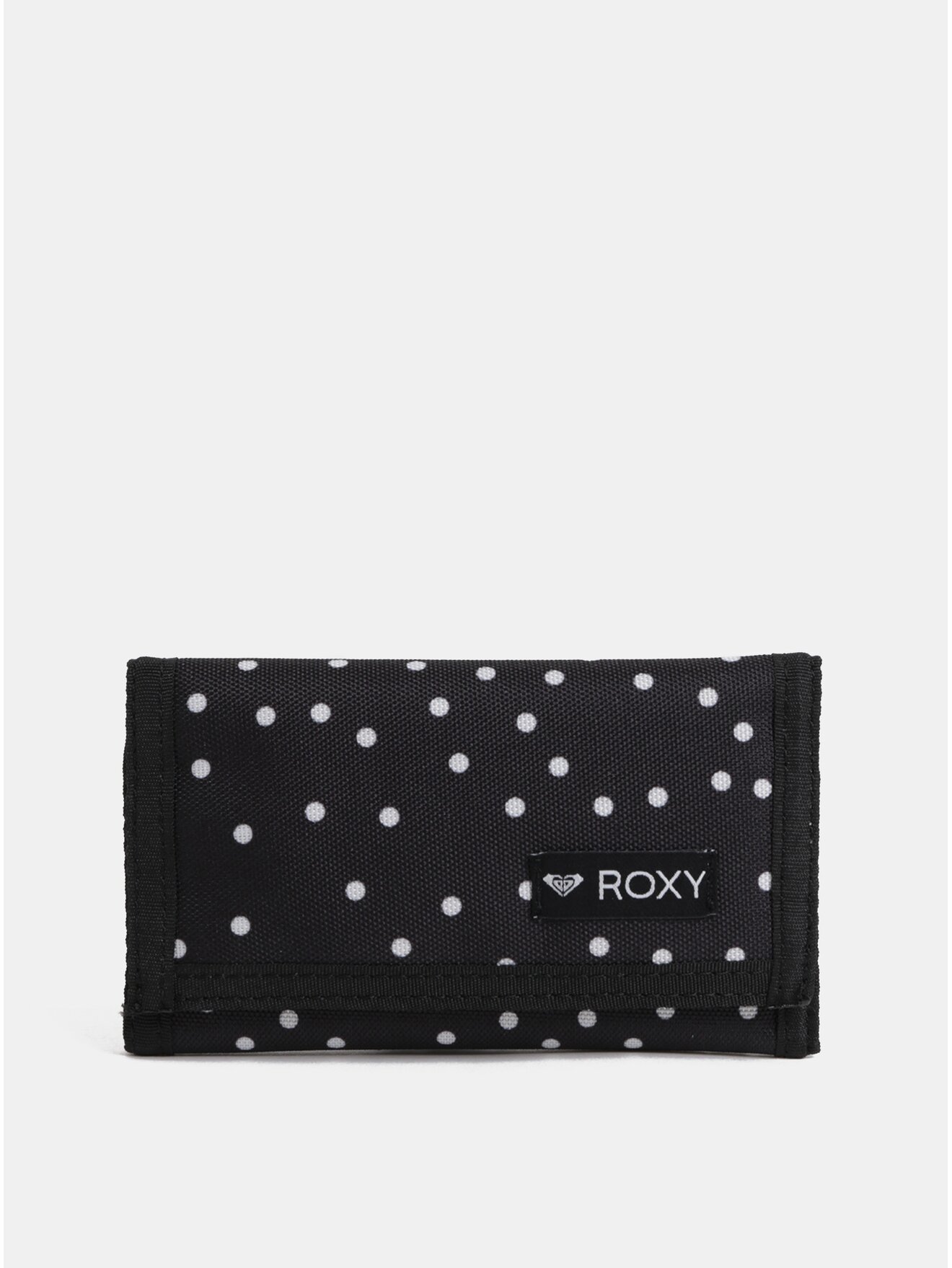 Černá dámská peněženka s puntíky Roxy Beach