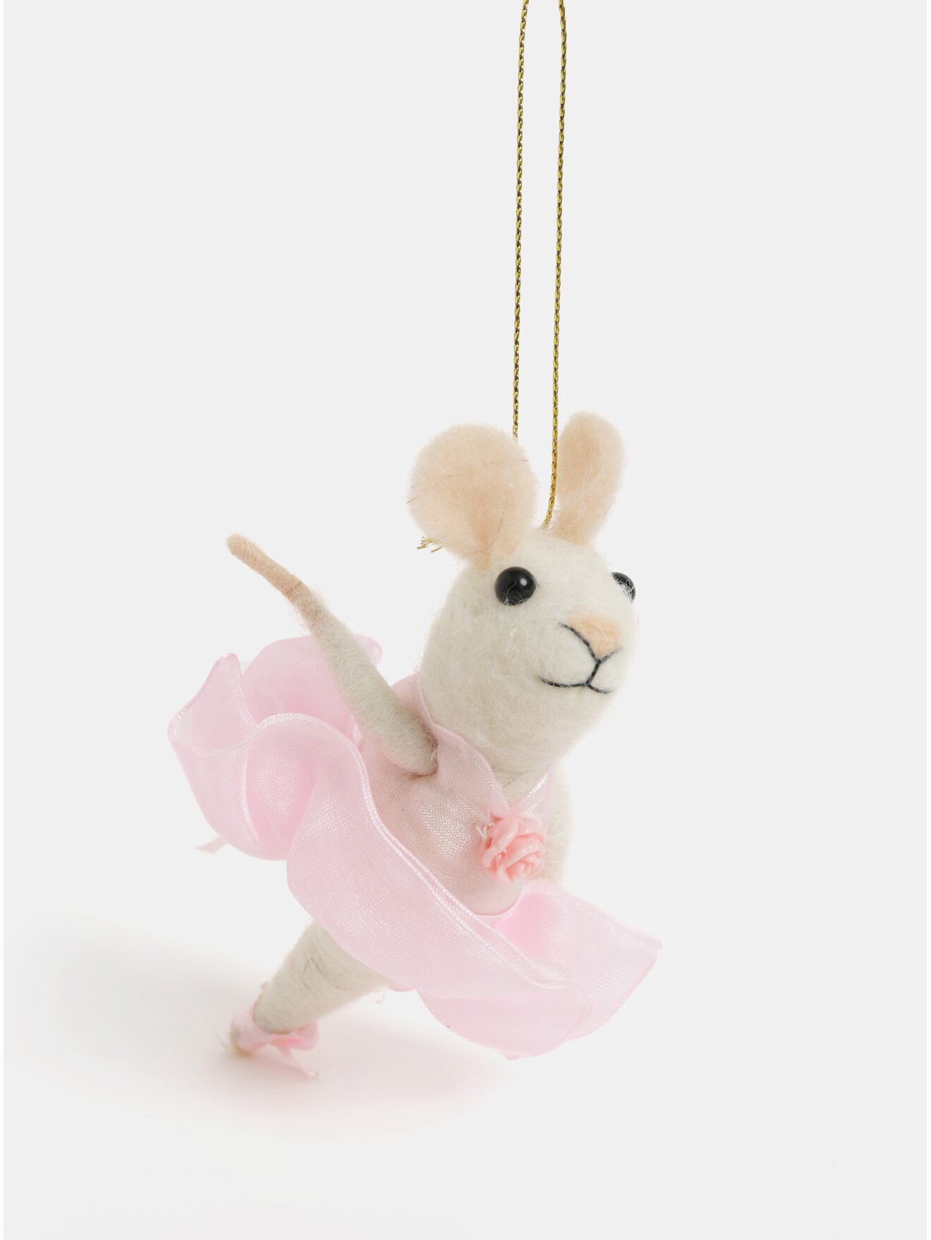 Vánoční dekorace ve tvaru myší baletky Sass & Belle Ballerina Mouse