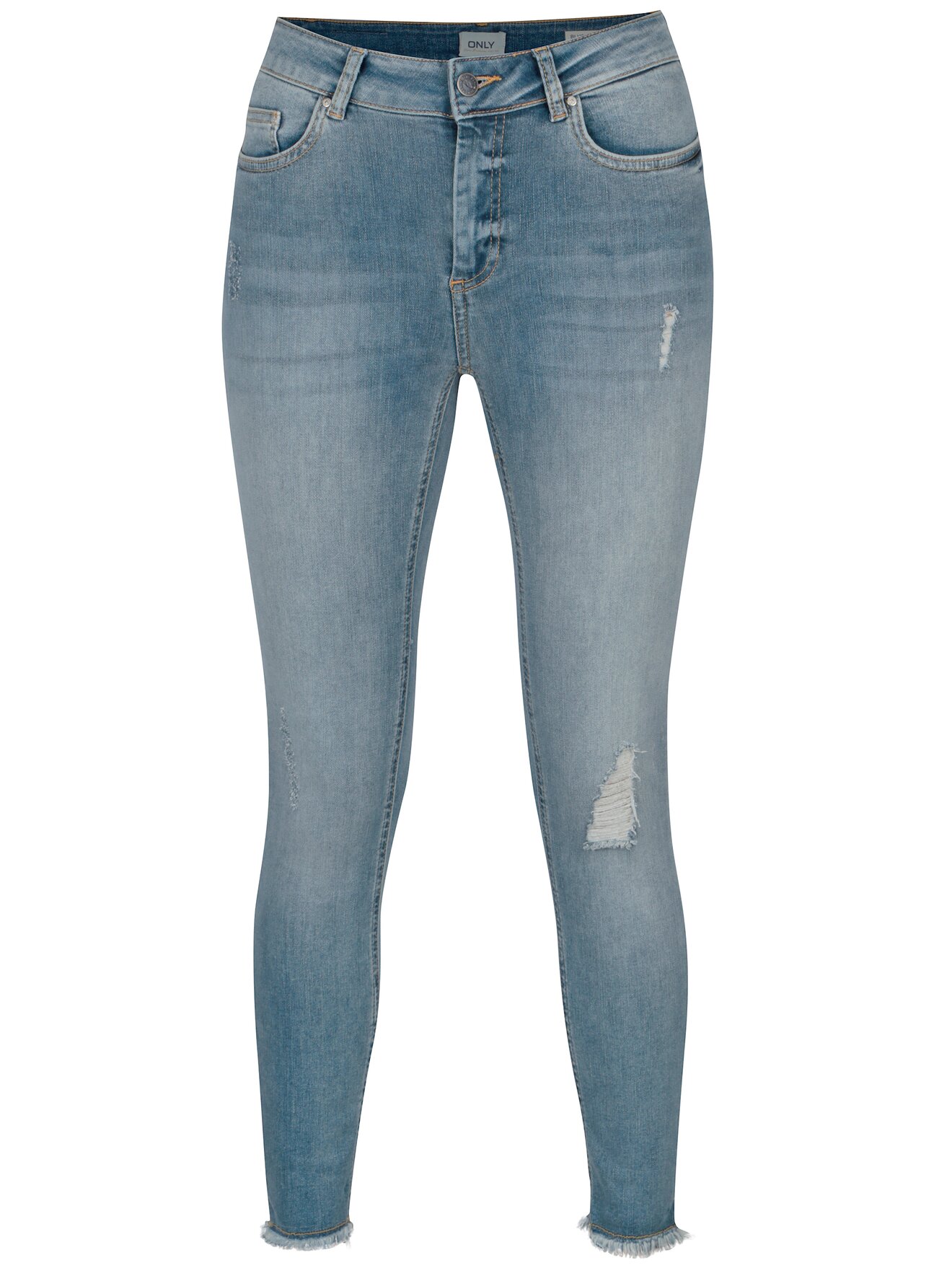 Světle modré skinny fit džíny ONLY Blush