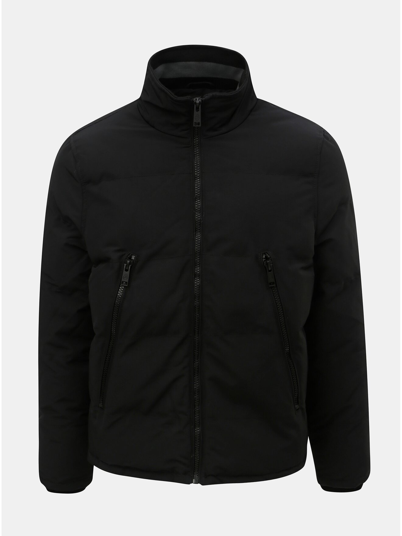 Černá zimní bunda Burton Menswear London
