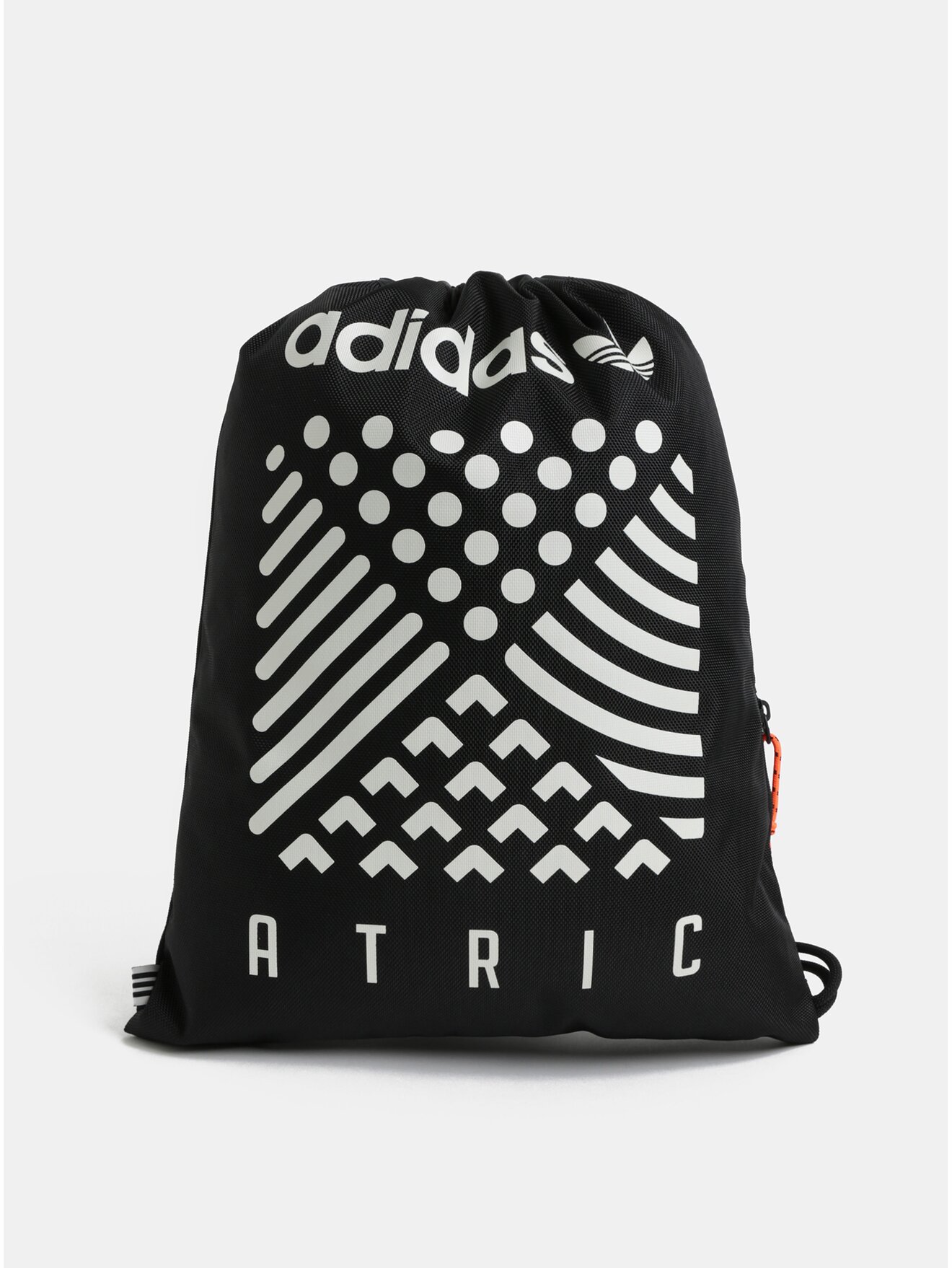 Černý vak s potiskem adidas Originals