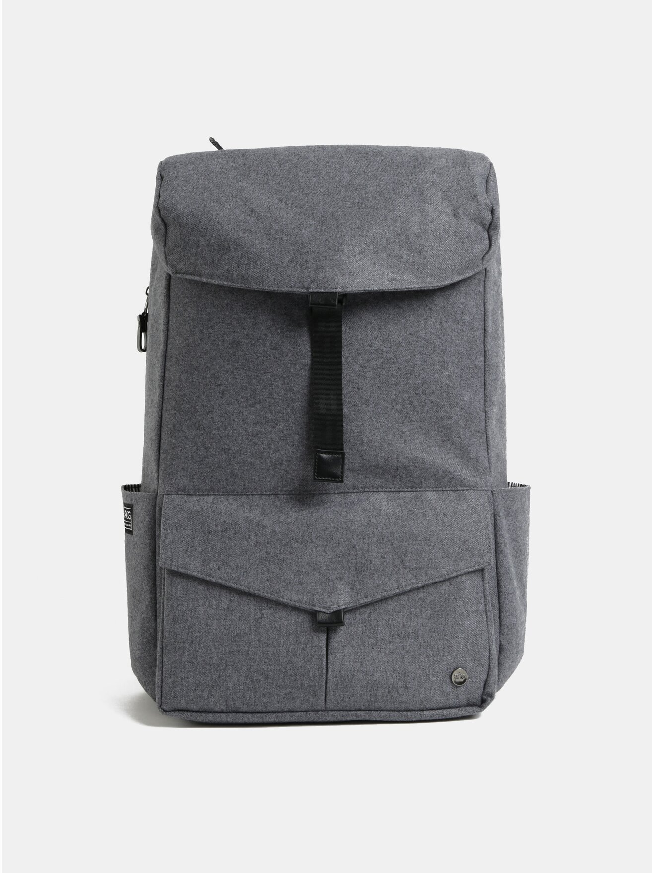 Šedý nepromokavý batoh s vnitřní taškou na notebook 2v1 PKG 30 l