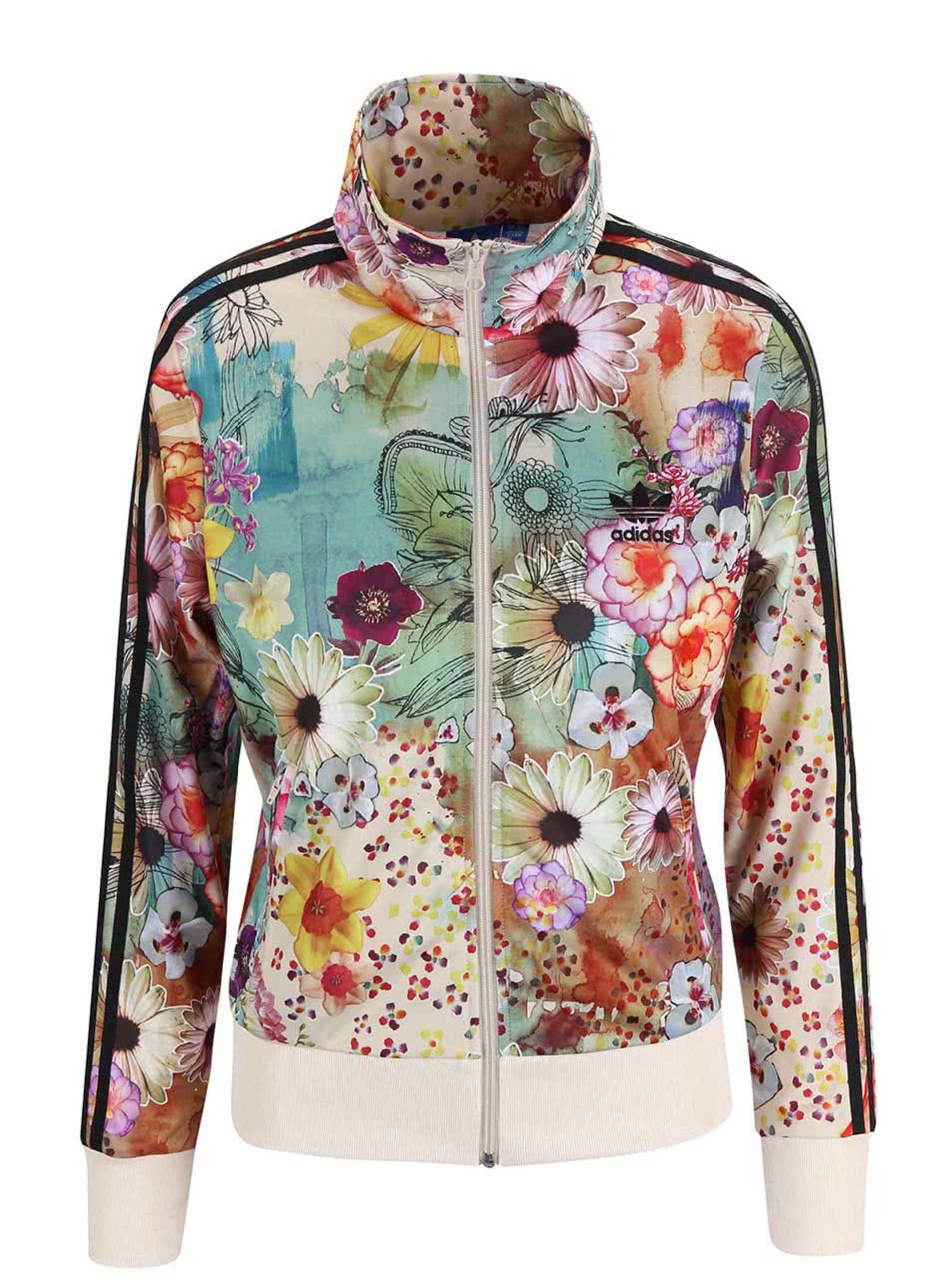 Hanorac De Dama Adidas Originals Cu Imprimeu Floral Zoot Ro