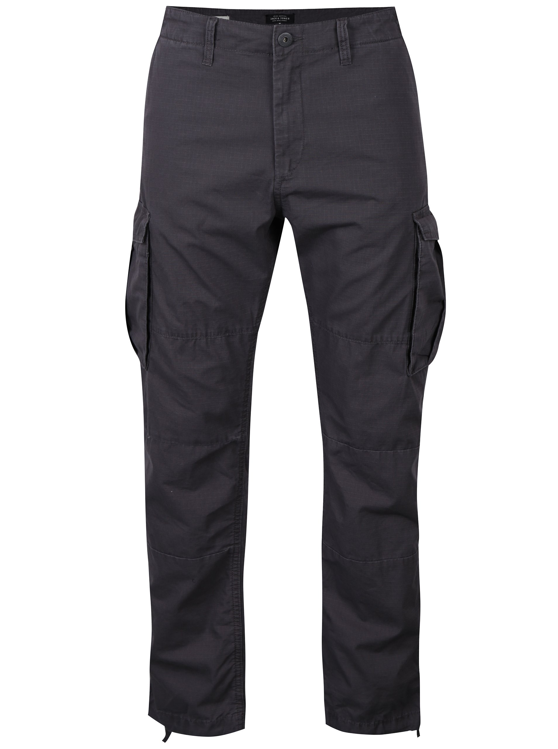 Tmavě šedé loose fit kapsáče Jack & Jones Anakin