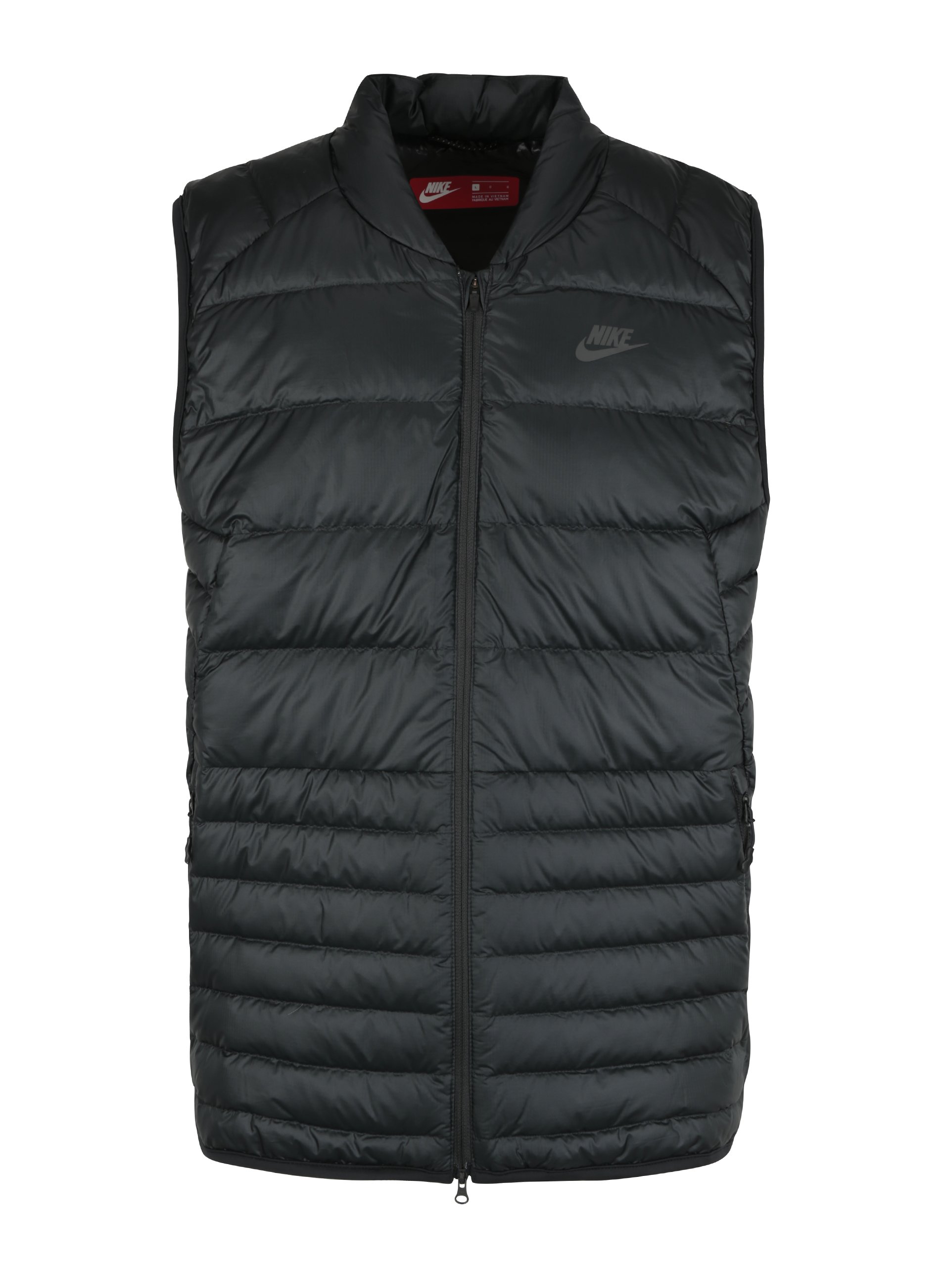 Černá pánská prošívaná vesta Nike Sportswear Fill