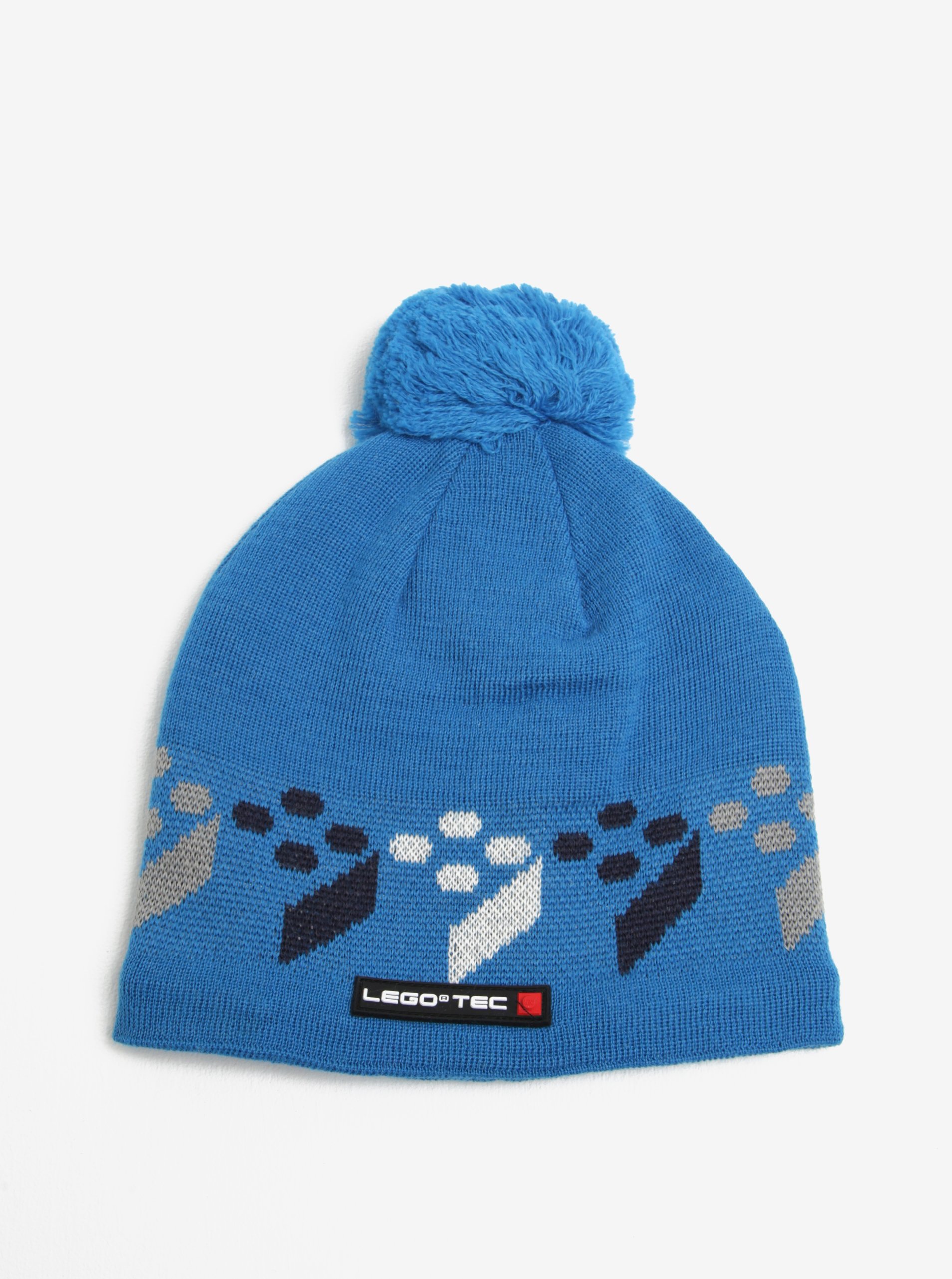 Modrý klučičí vlněný kulich s bambulí Lego Wear Ayan Modrý klučičí vlněný kulich s bambulí Lego Wear Ayan