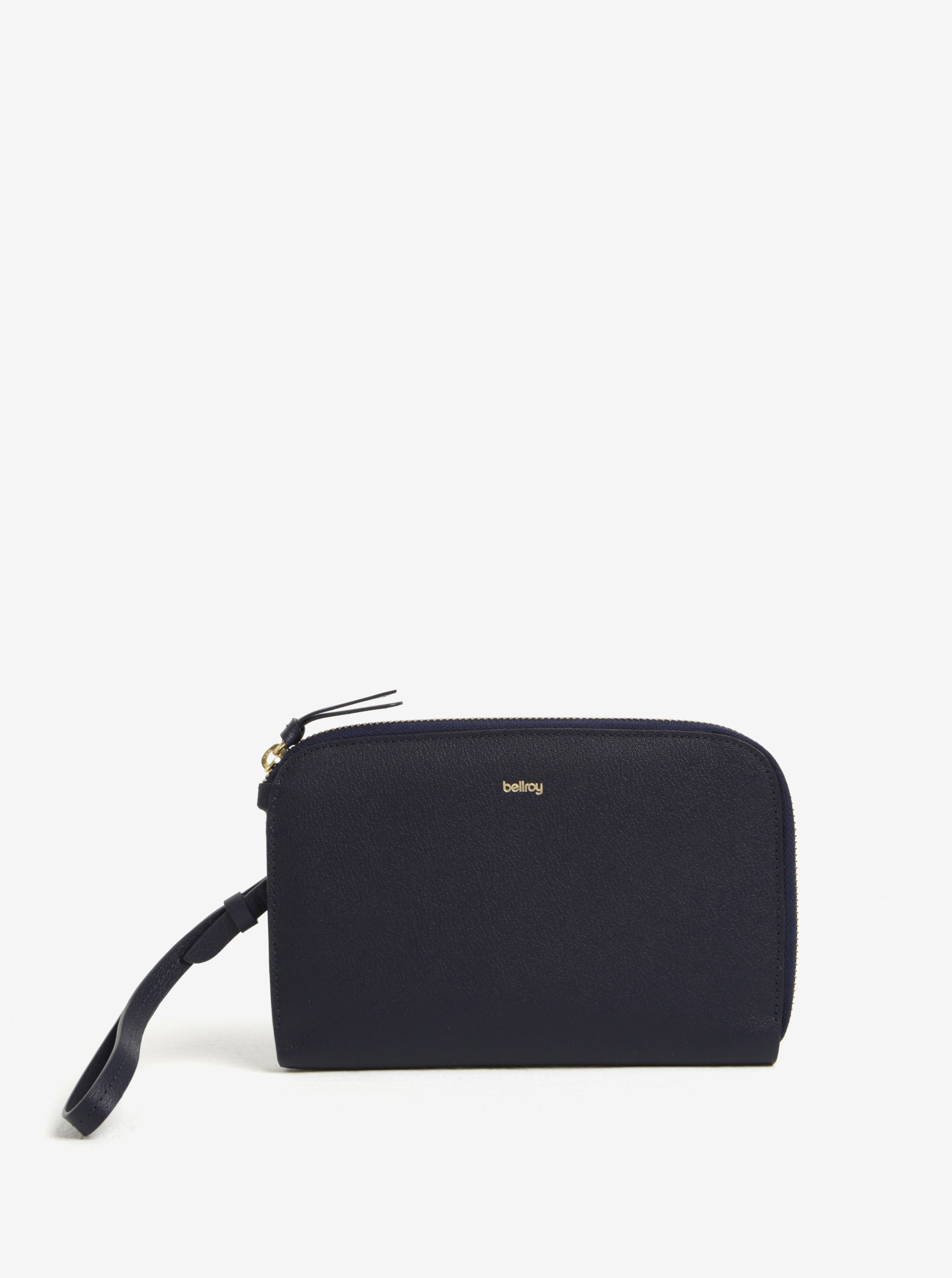 Fotografie Tmavě modré dámské kožené psaníčko Bellroy Clutch