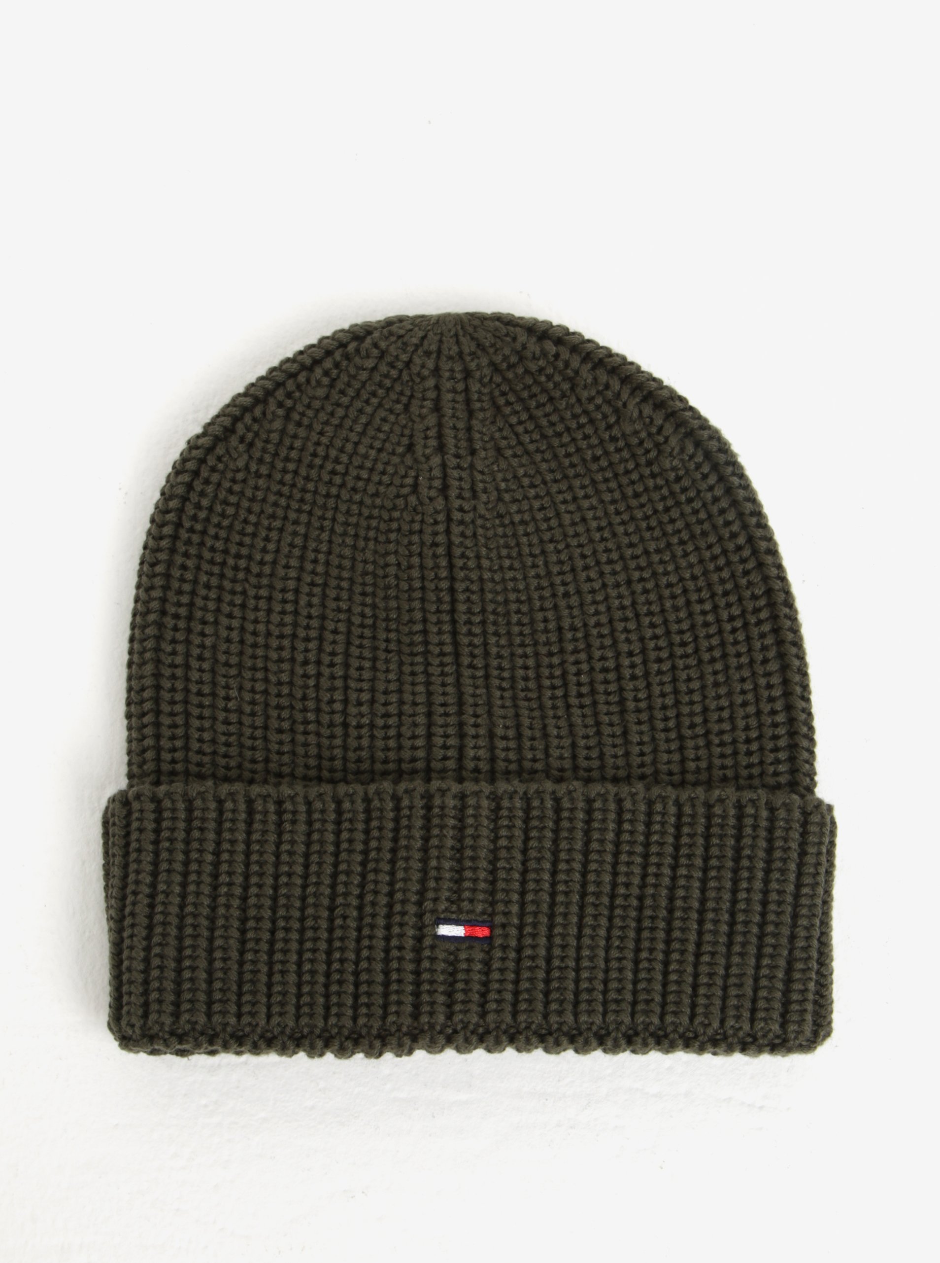 Khaki pánská čepice Tommy Hilfiger