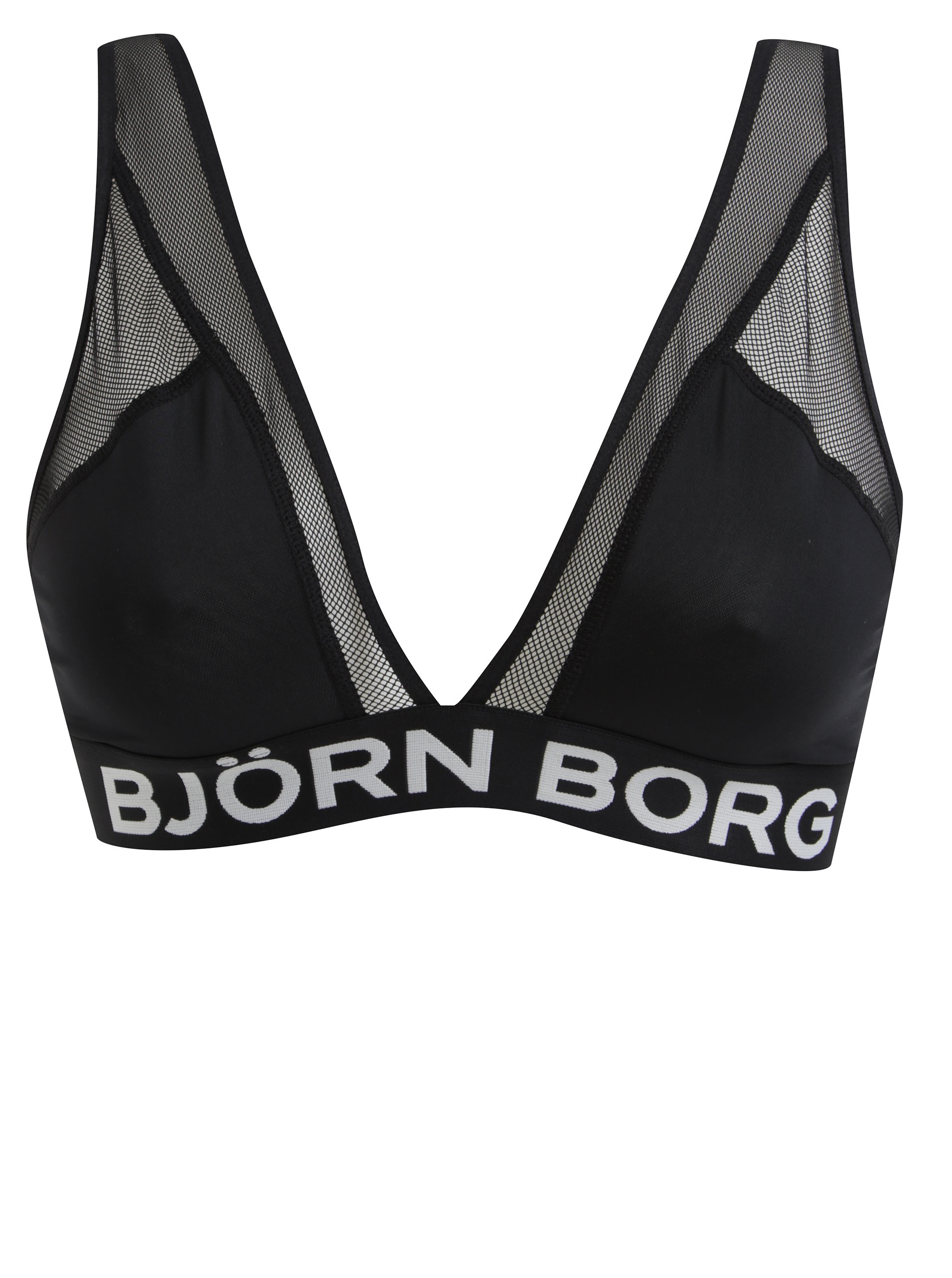 Černá síťovaná podprsenka Björn Borg