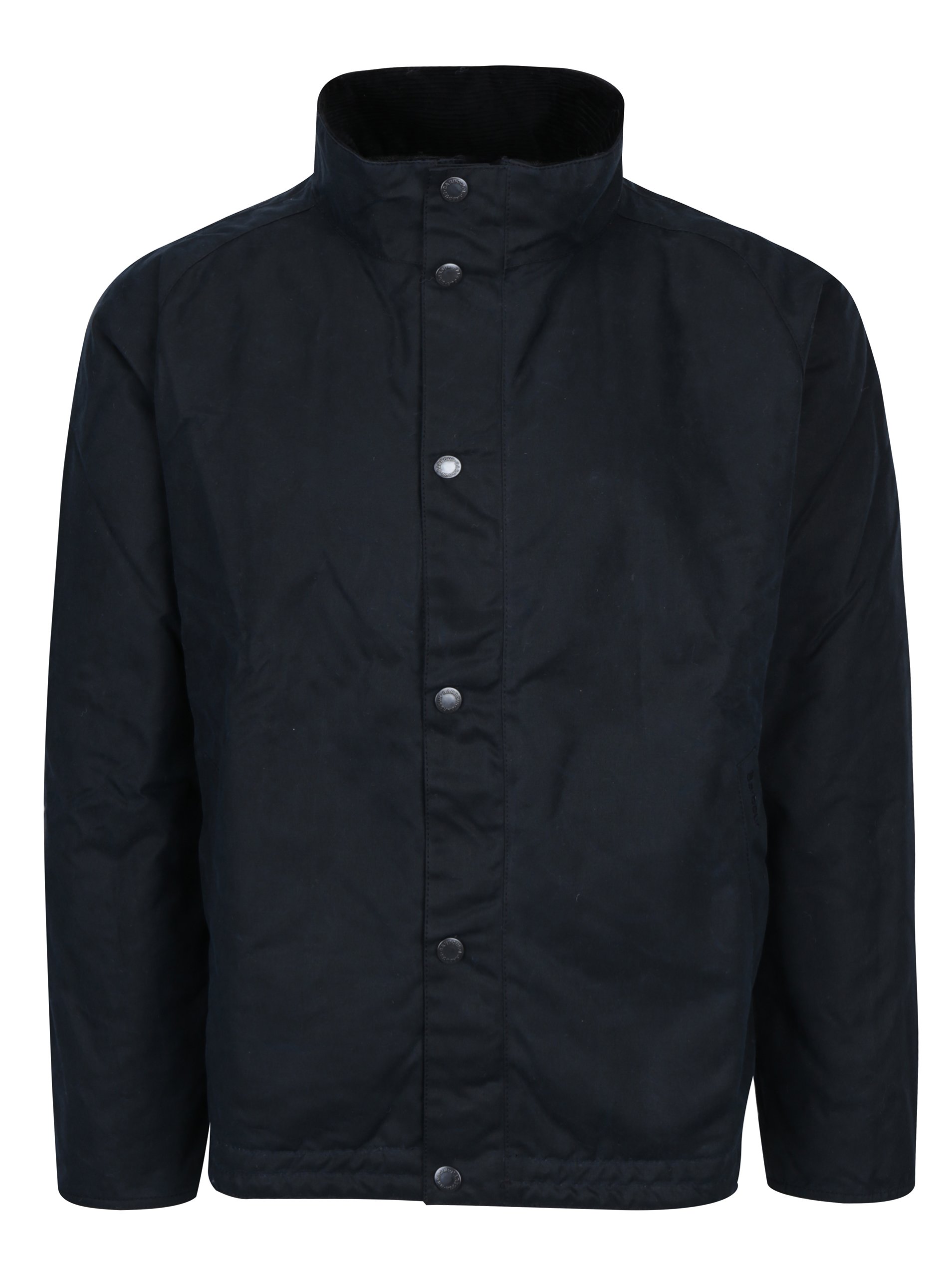 Tmavě modrá povoskovaná zimní bunda Barbour Duxbury