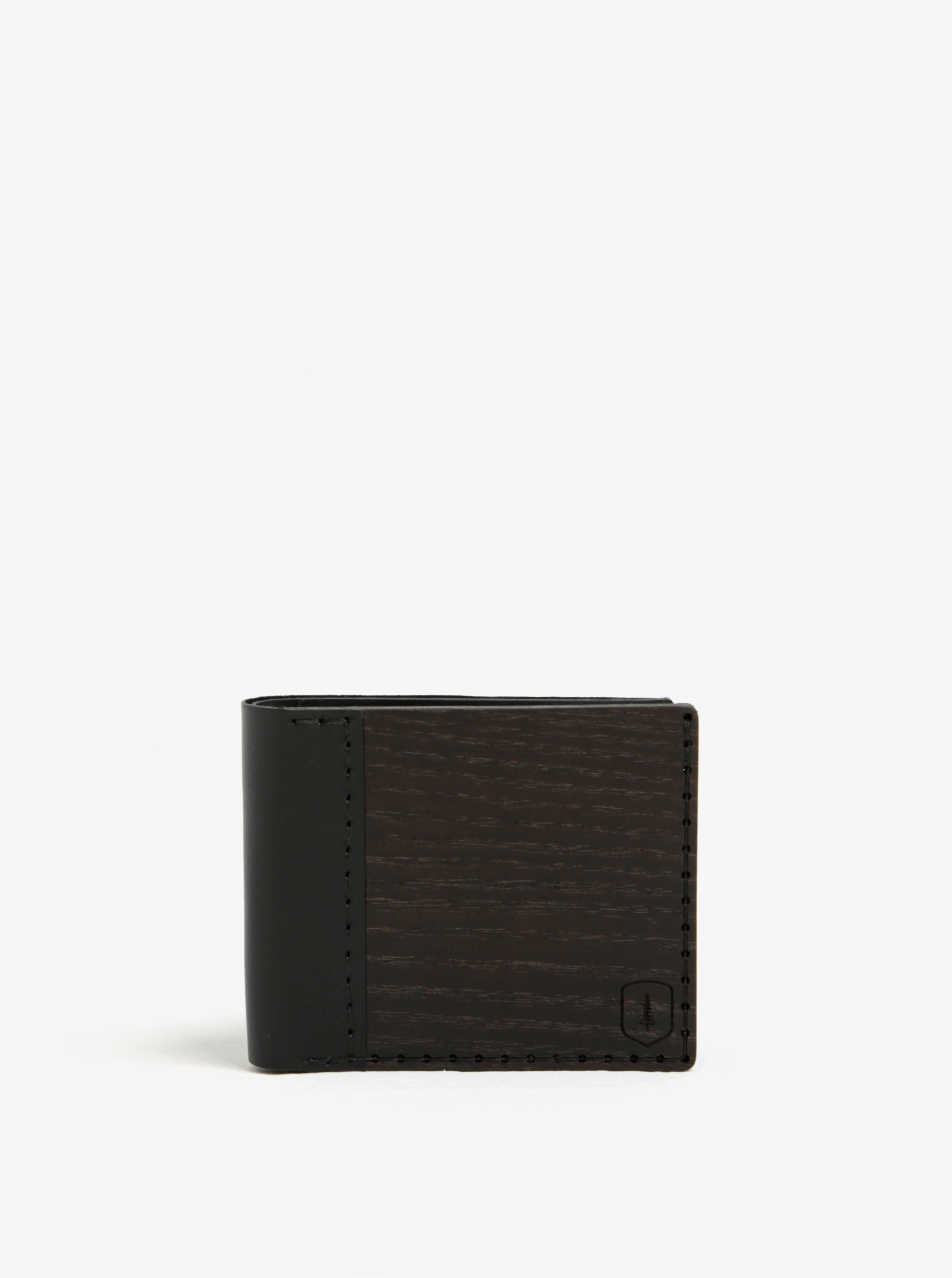 Černá dřevěná peněženka BeWooden Nox Tenebra