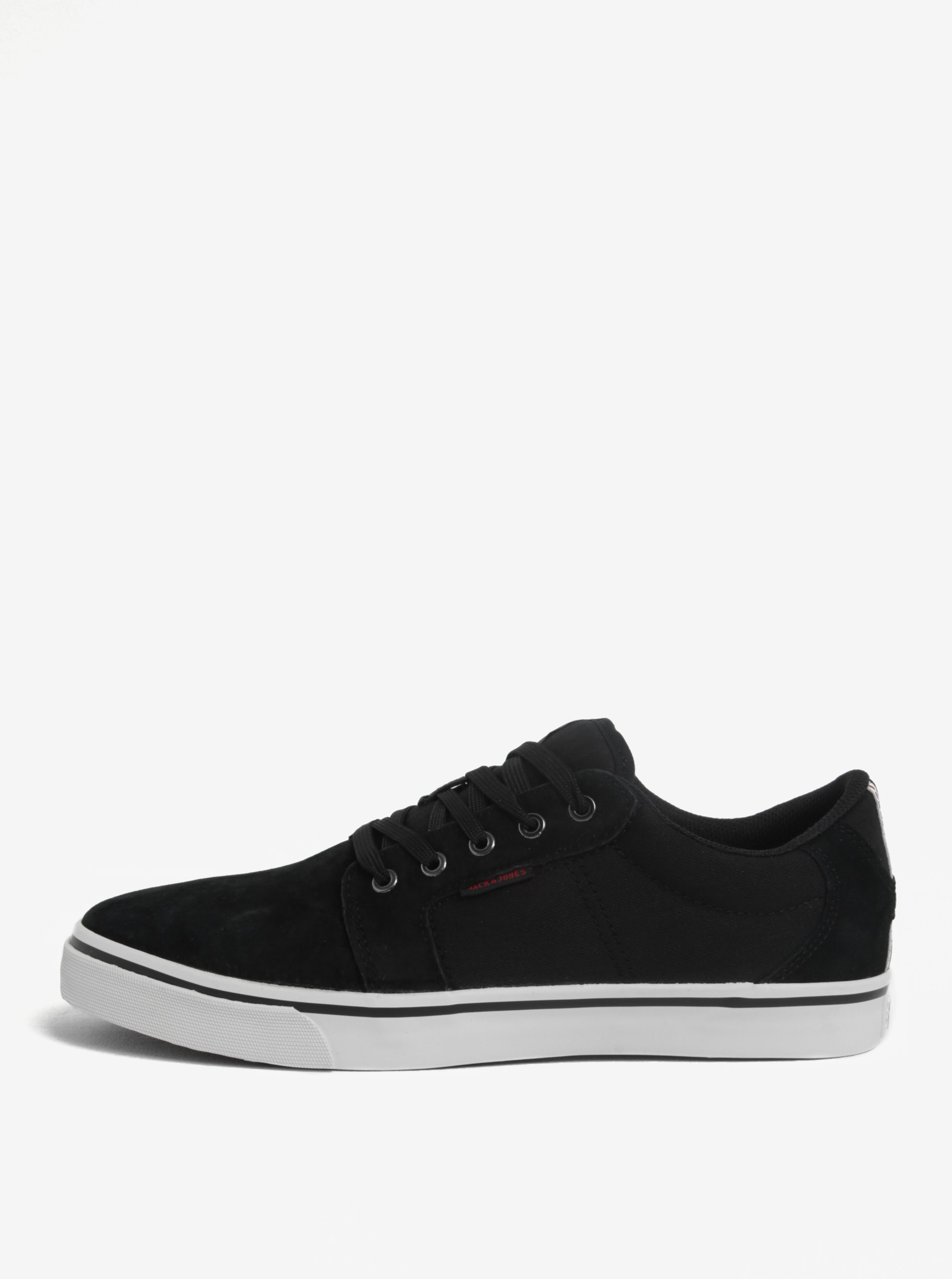 Černé pánské semišové tenisky Jack & Jones Dandy
