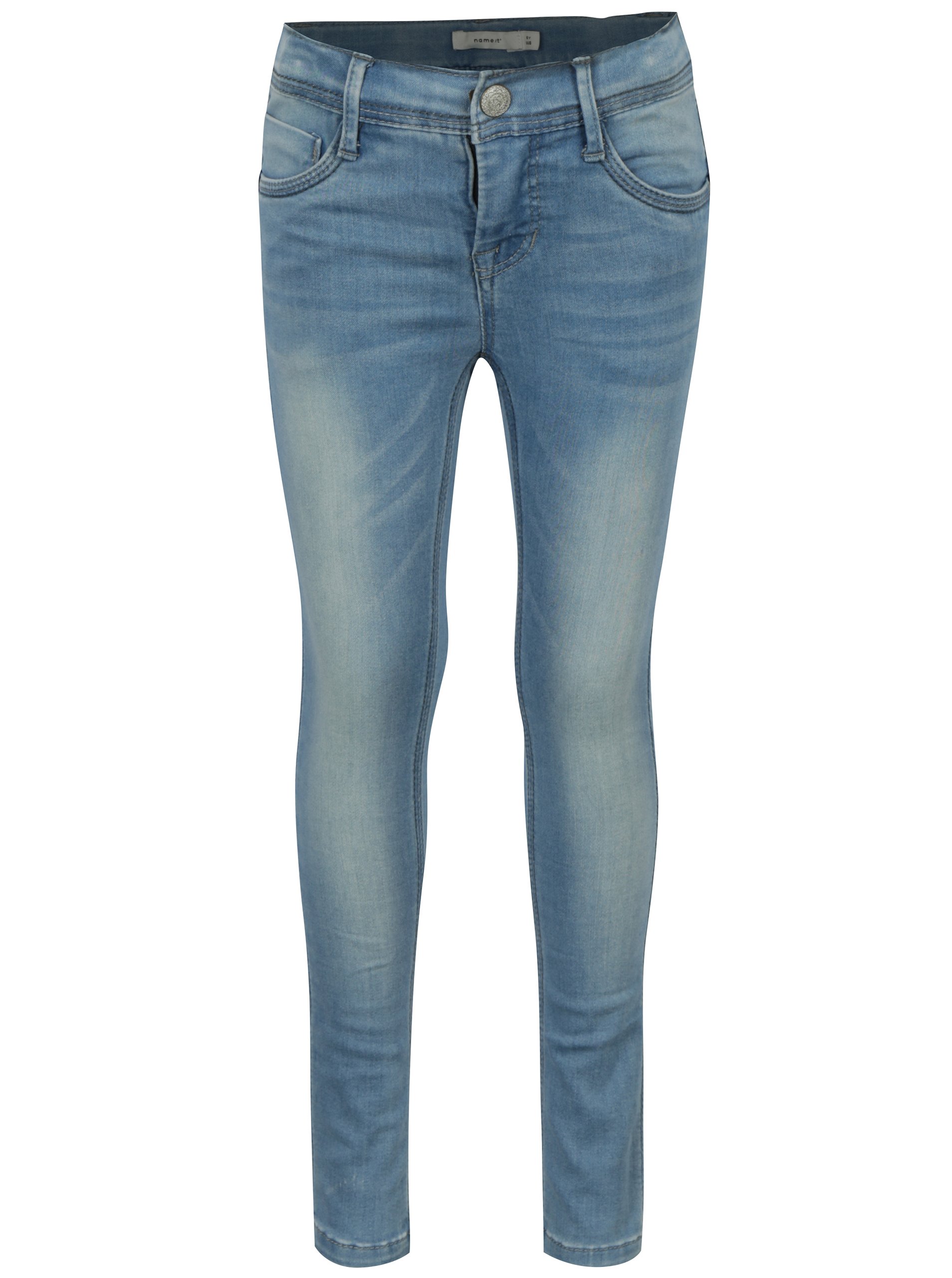 Světle modré holčičí skinny džíny name it Polly