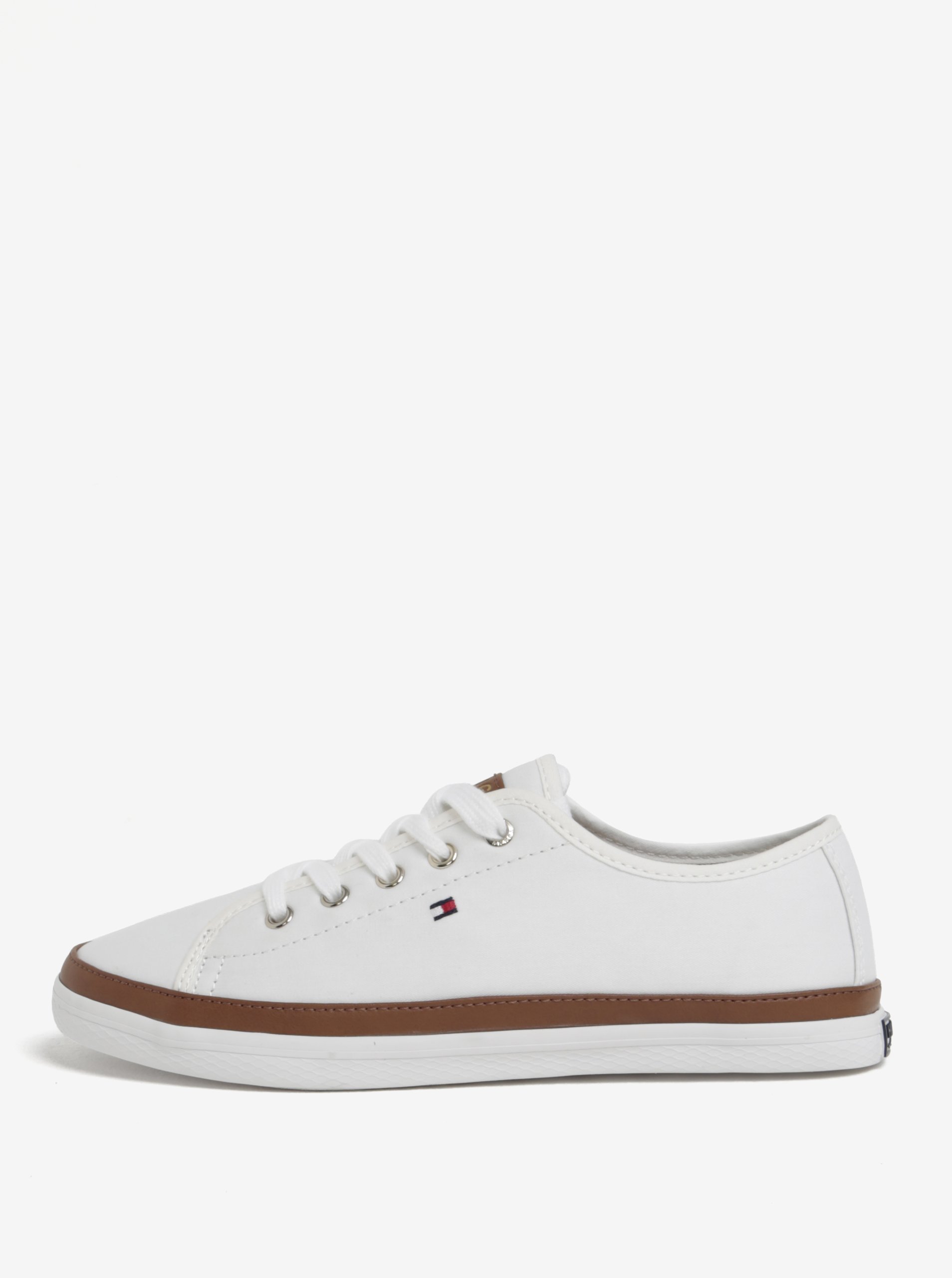 Krémové dámské tenisky Tommy Hilfiger