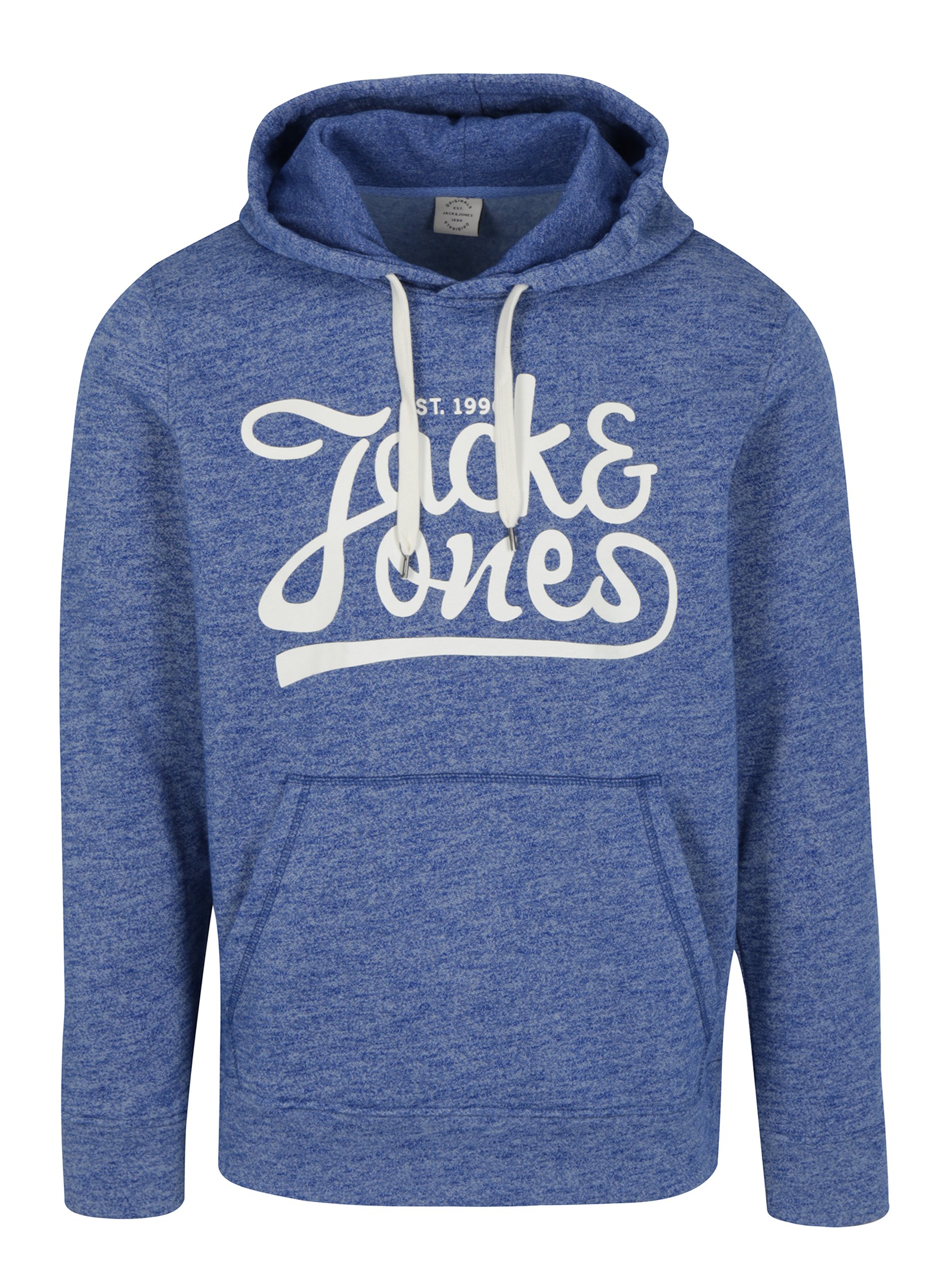Modrá žíhaná mikina s kapucí Jack & Jones Panther